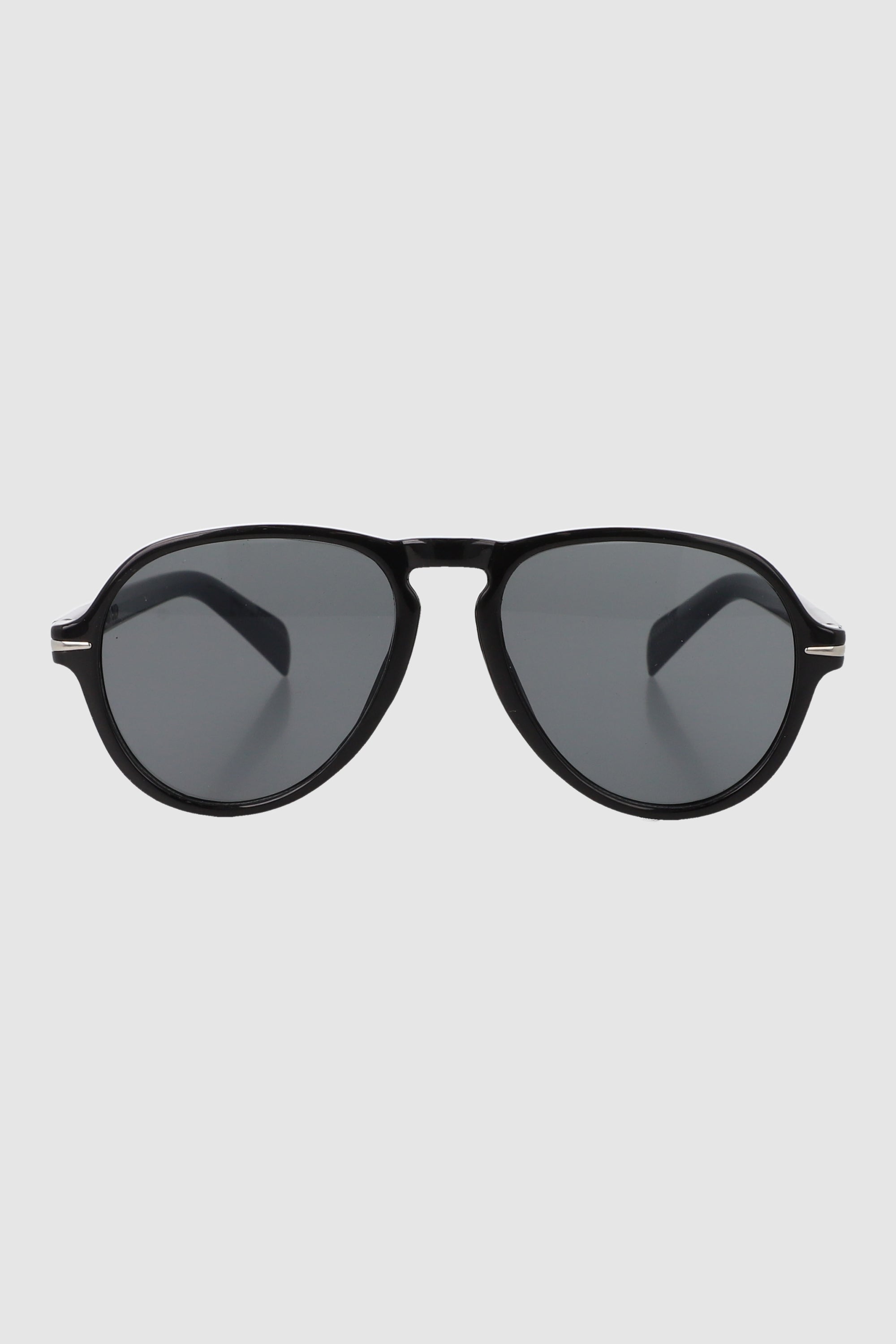 Lentes aviador armazon delgado NEGRO