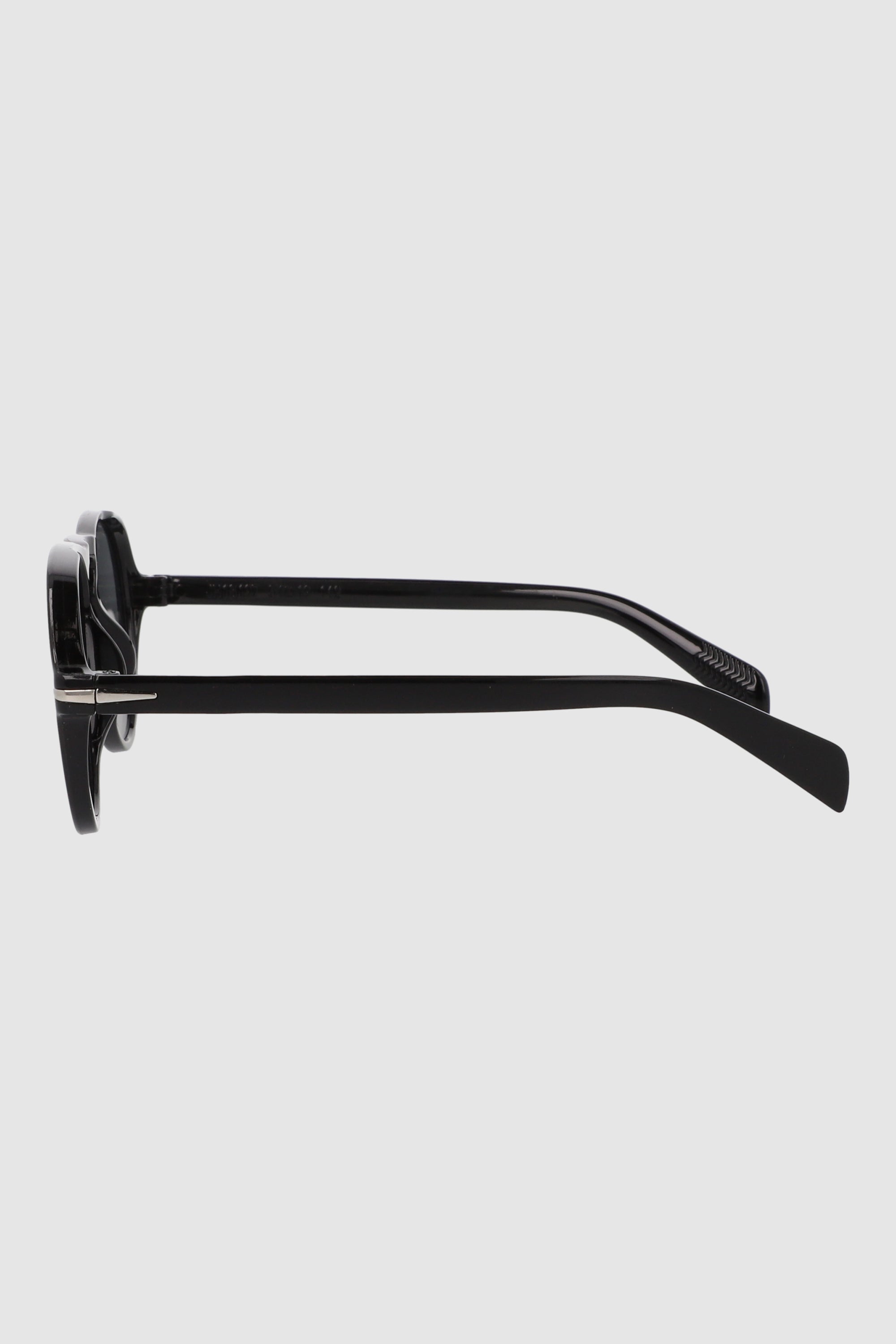 Lentes aviador armazon delgado NEGRO