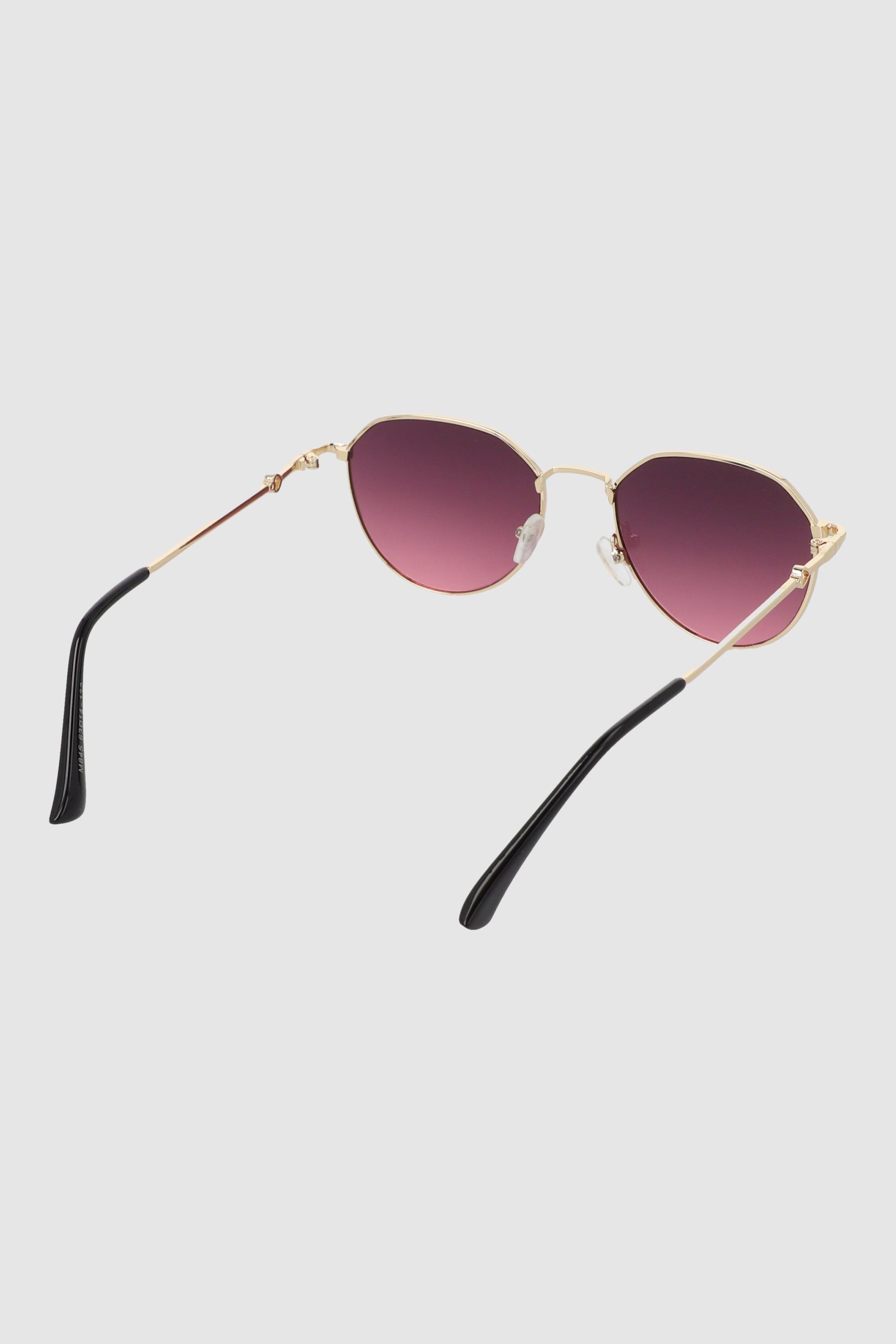 Lentes redondos sol MORADO