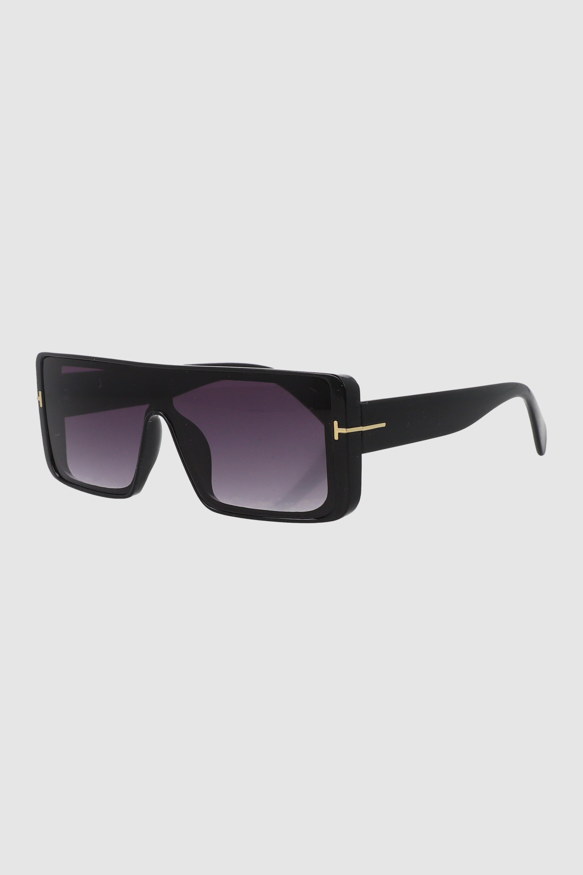 Lentes shield fashion NEGRO
