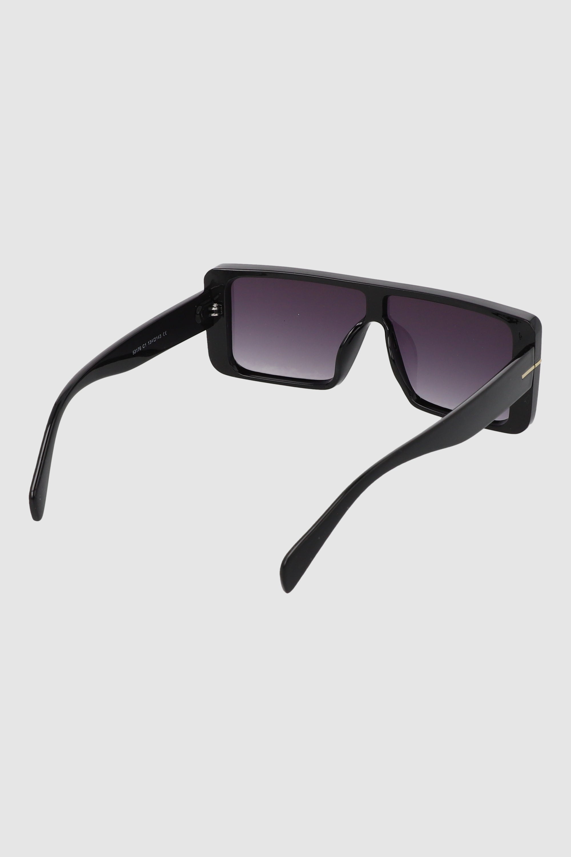 Lentes shield fashion NEGRO