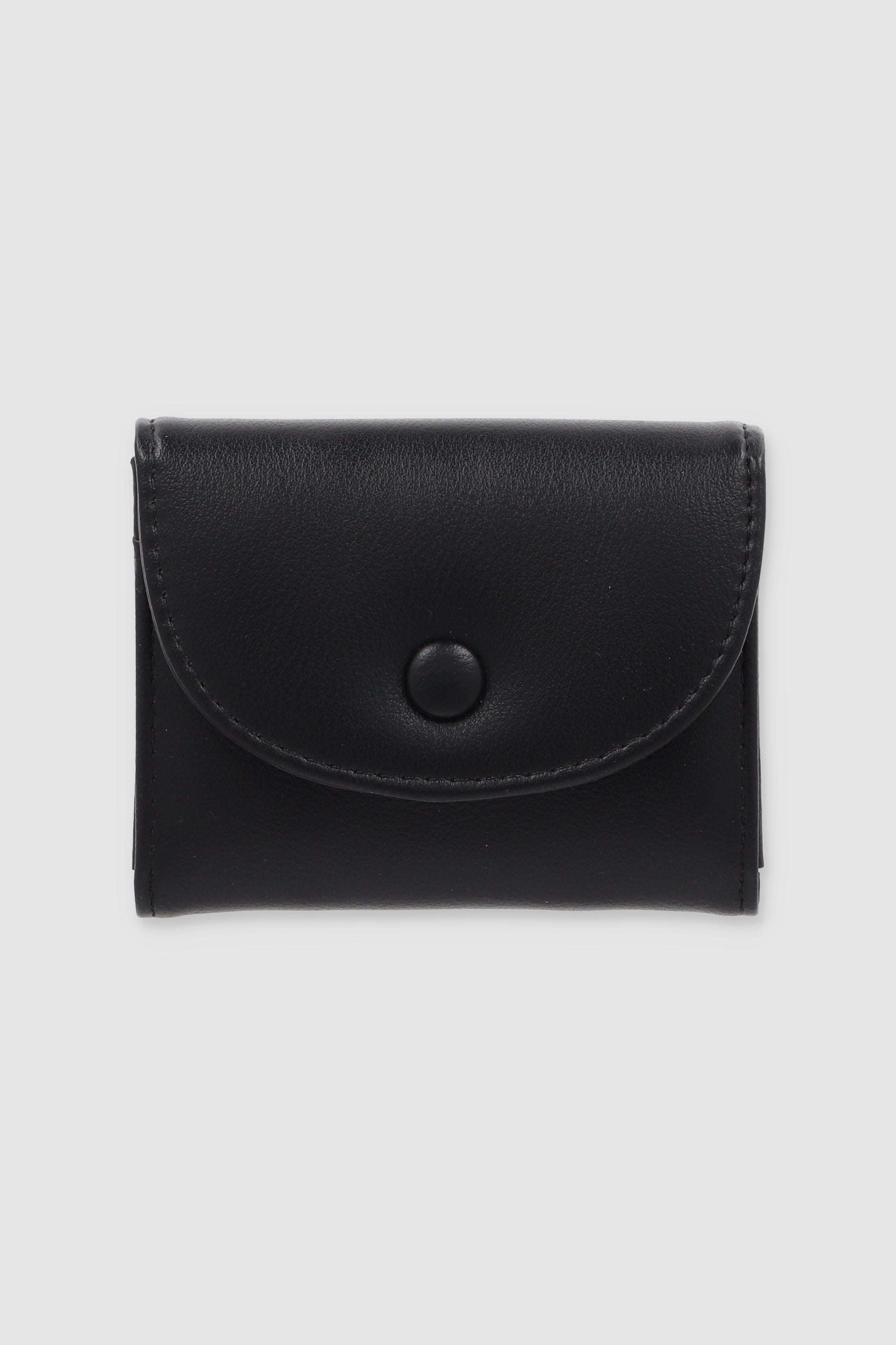Monedero tapa boton NEGRO