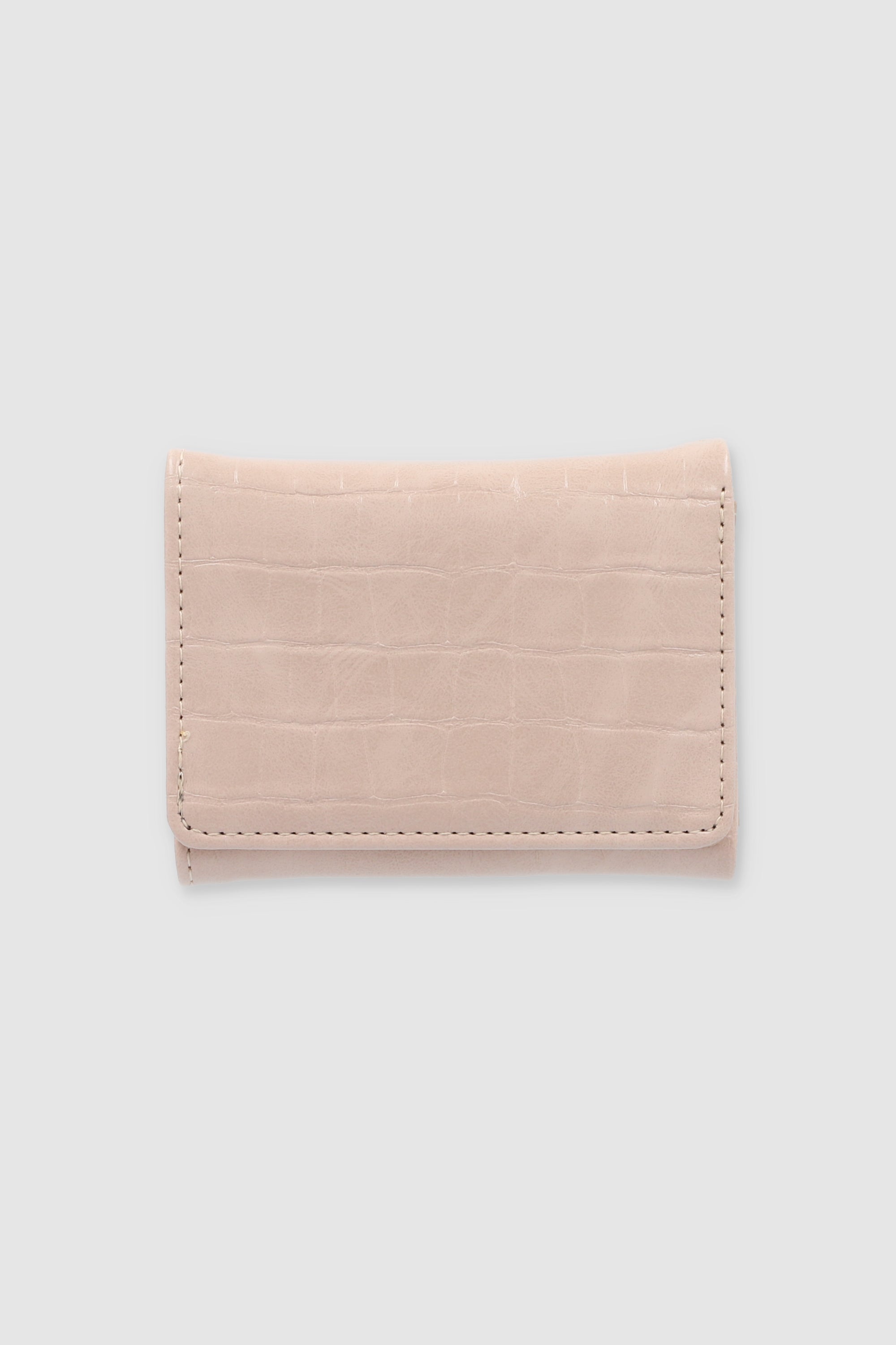 Cartera mini croco ROSA
