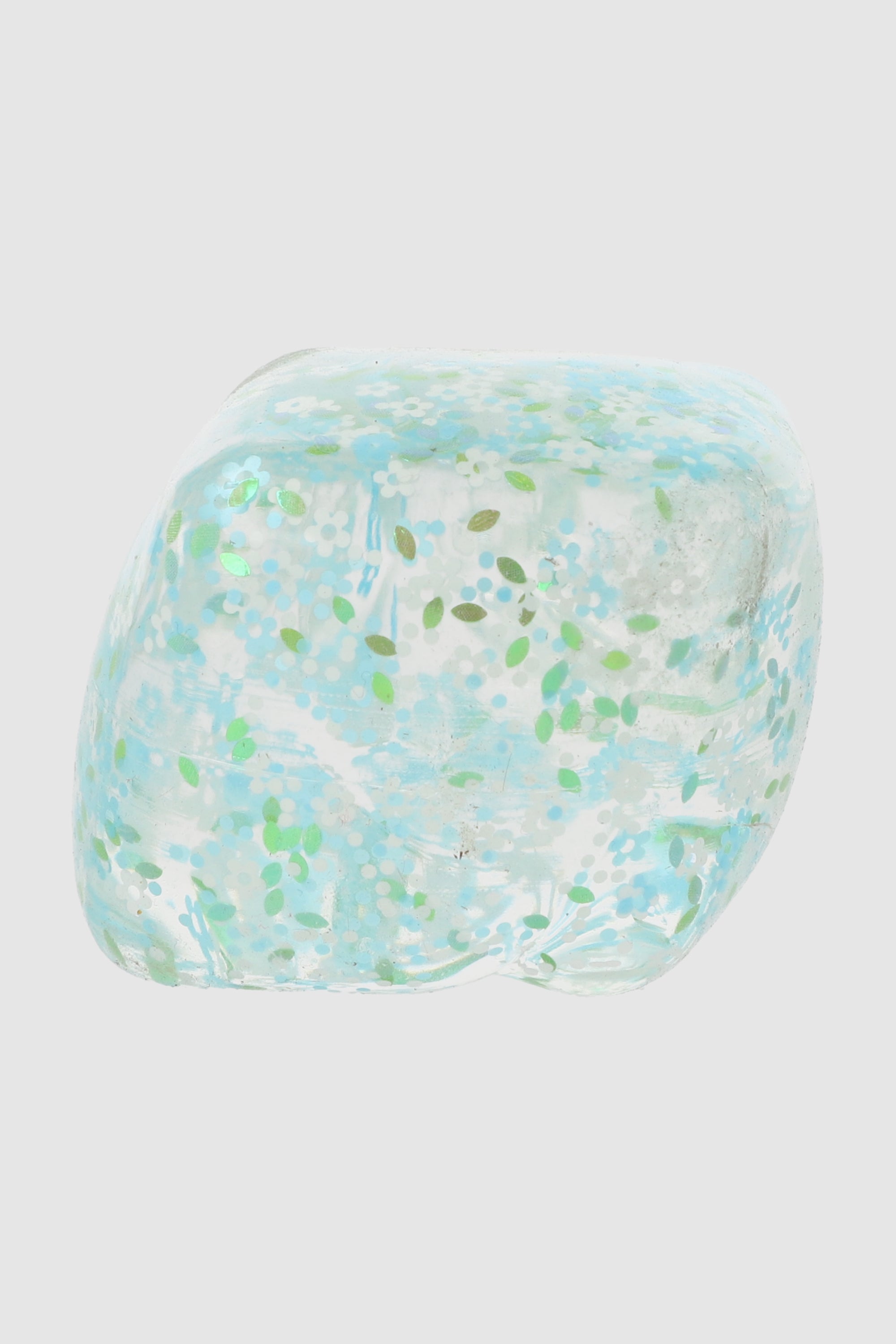 Squishy cubo glitter AZUL