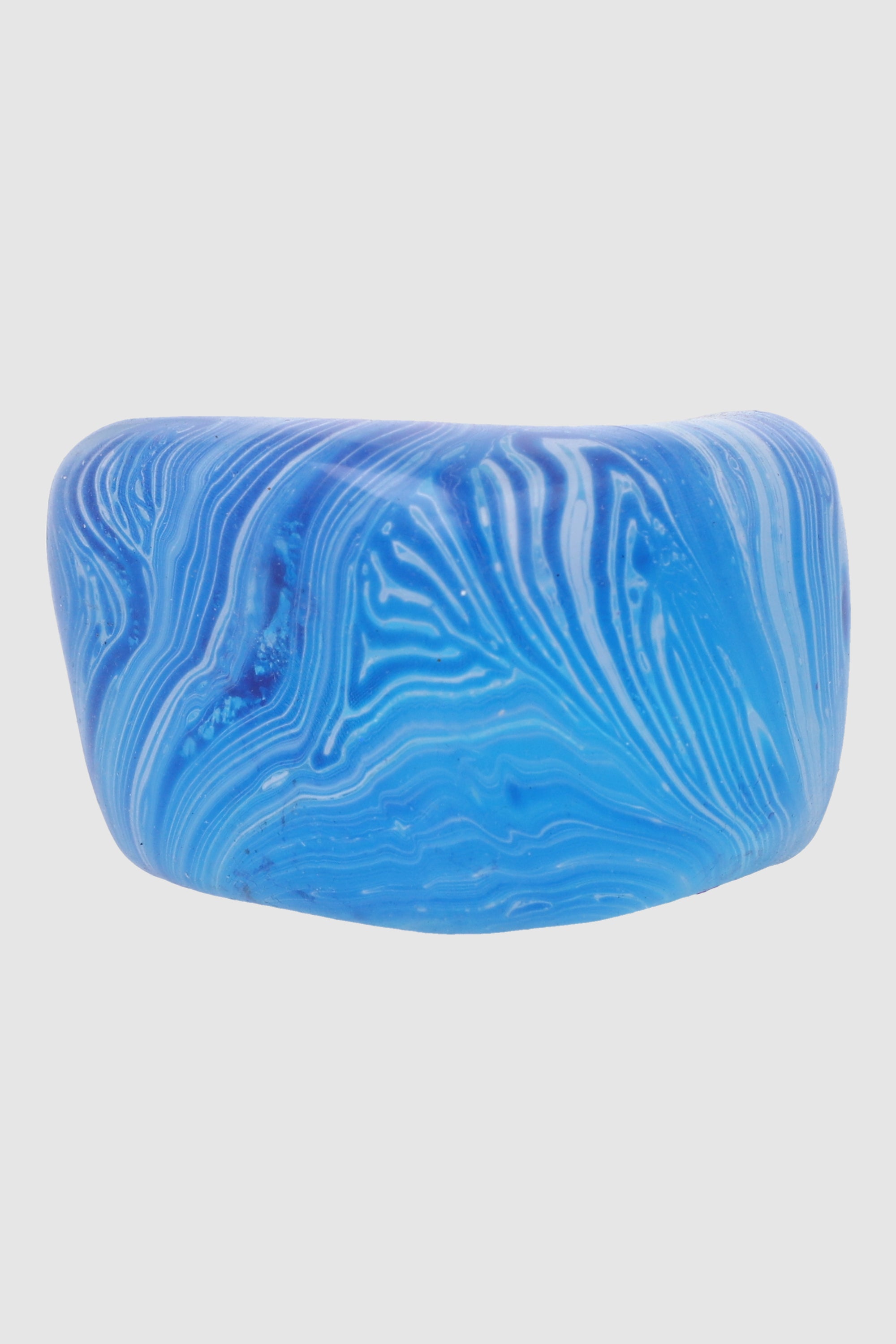 Squishy cubo marmoleado AZUL