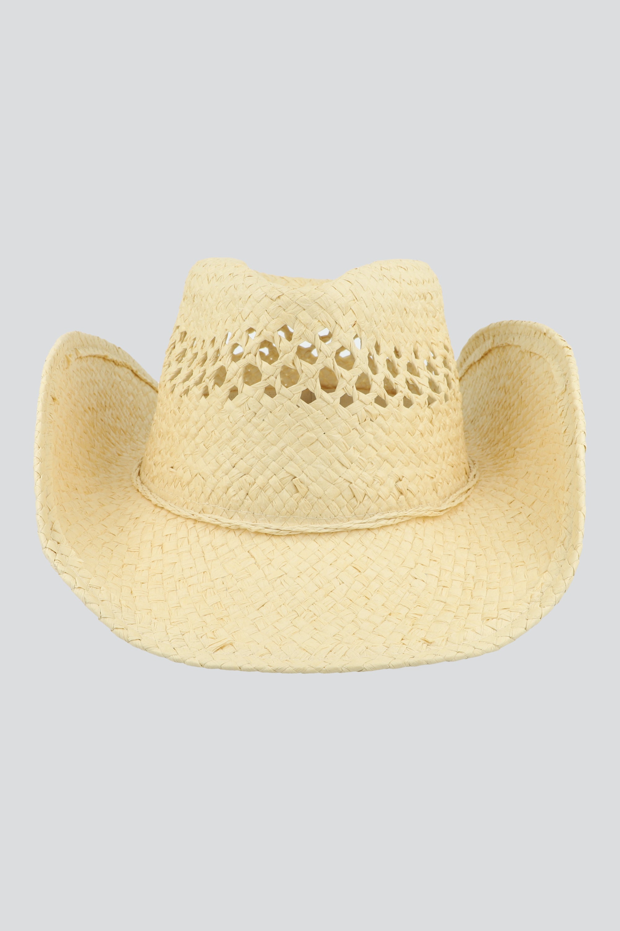 Sombrero vaquero cenefa calada BEIGE