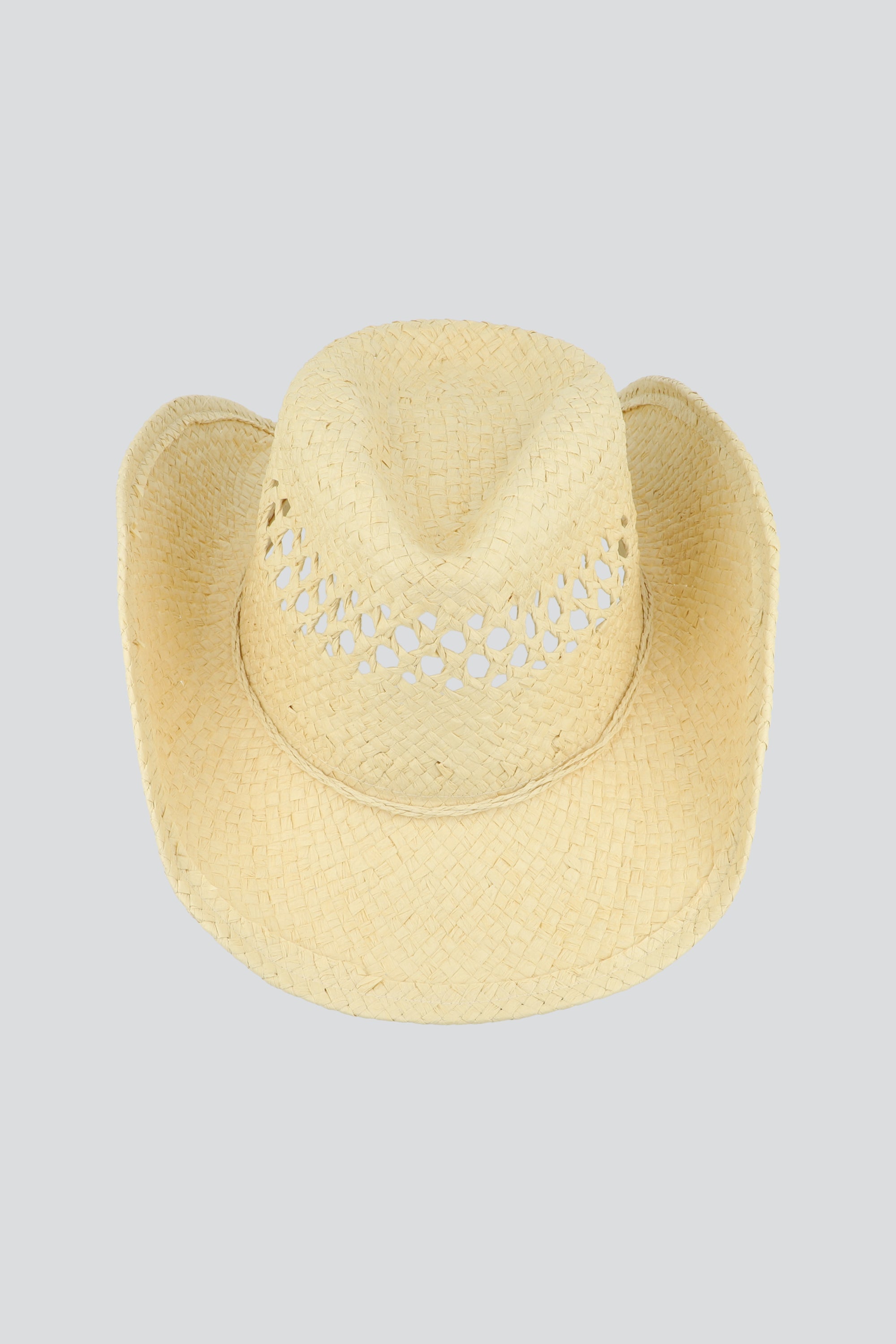 Sombrero vaquero cenefa calada BEIGE