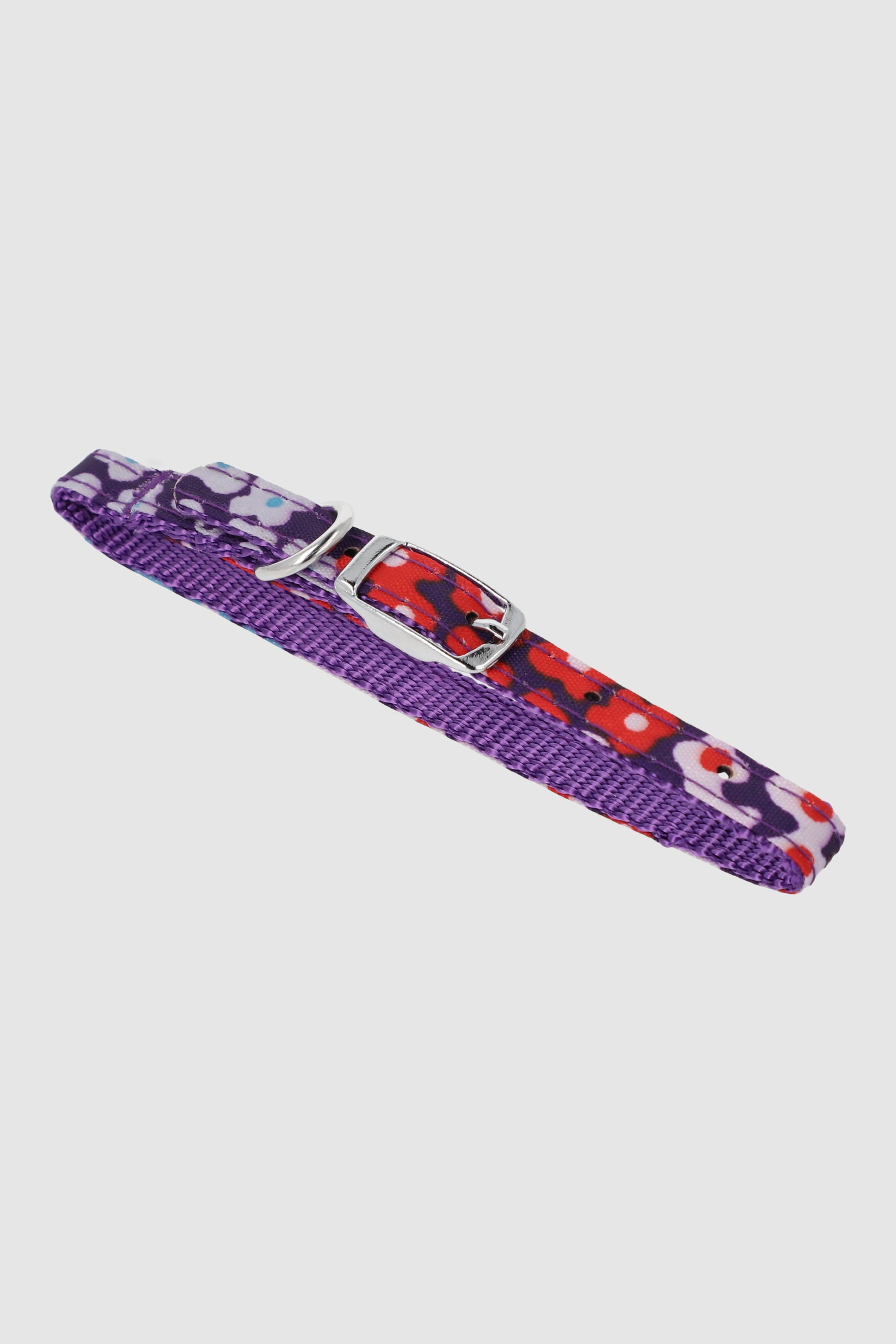 Collar para mascota flores AZUL
