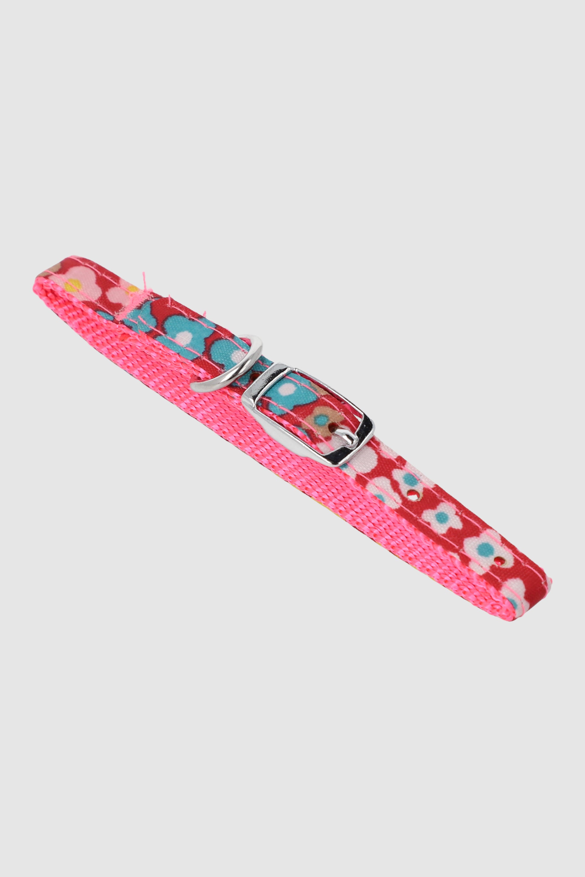 Collar para mascota flores ROSA