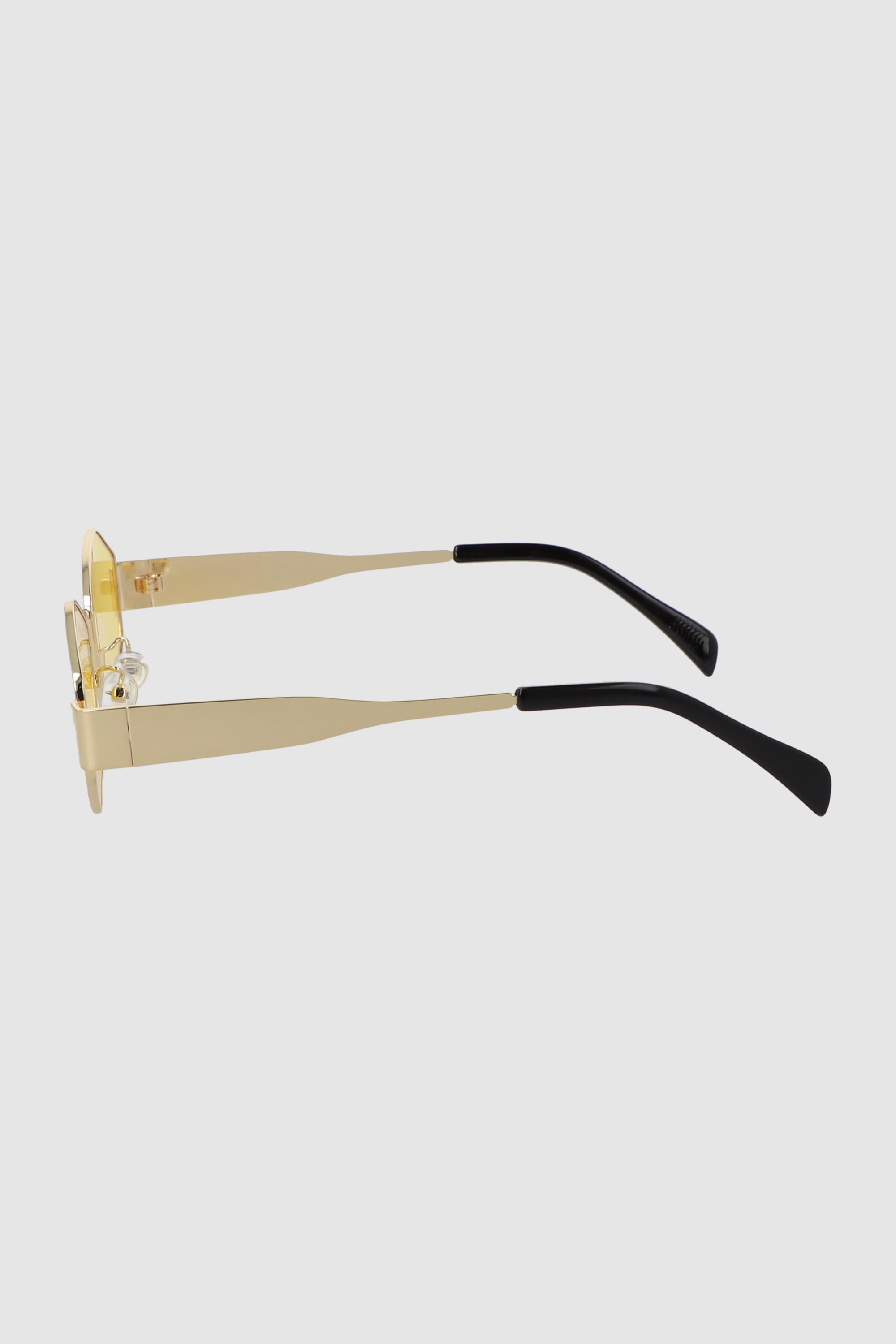 Lentes alargados hexagonales AMARILLO