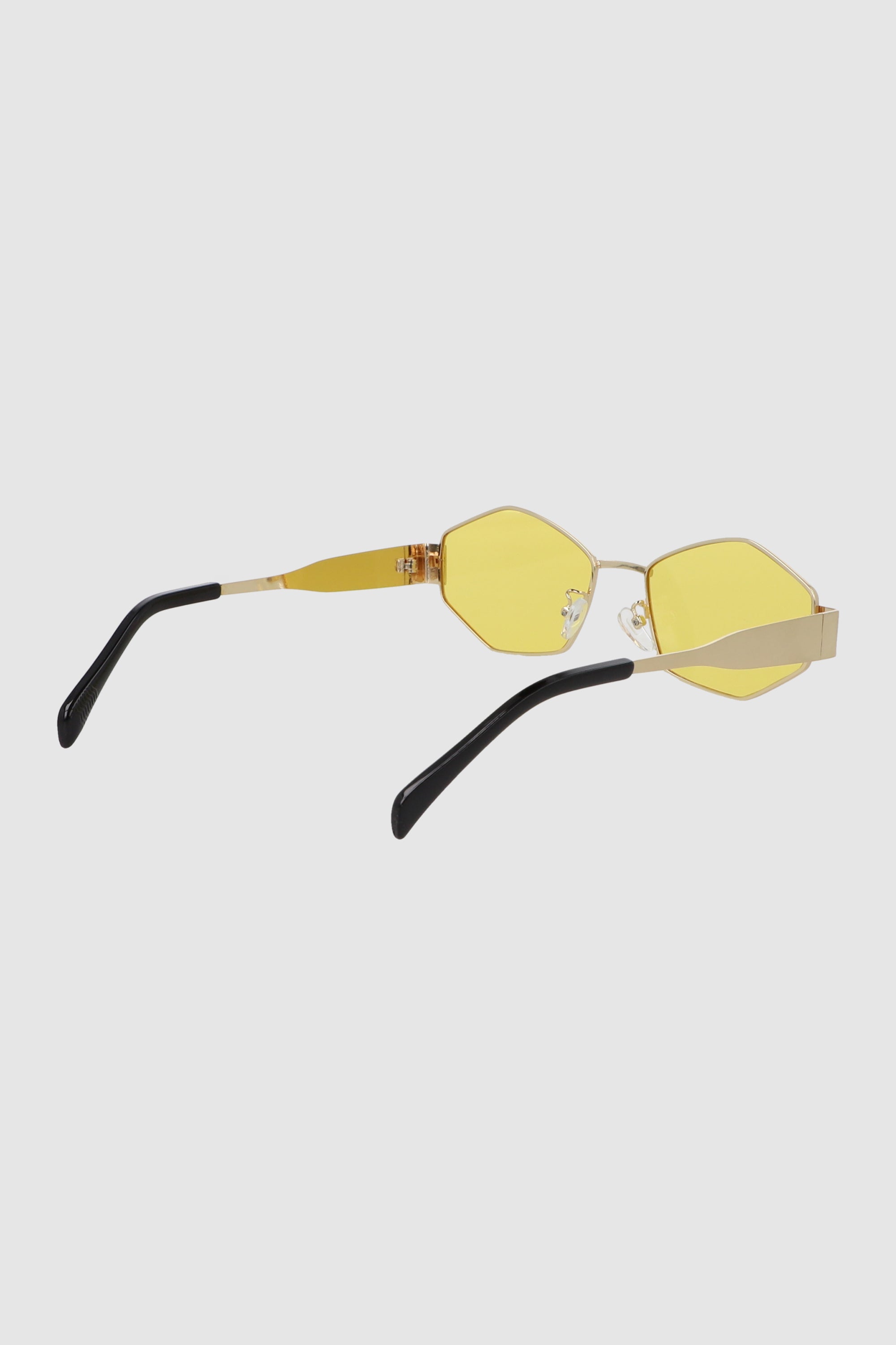 Lentes alargados hexagonales AMARILLO