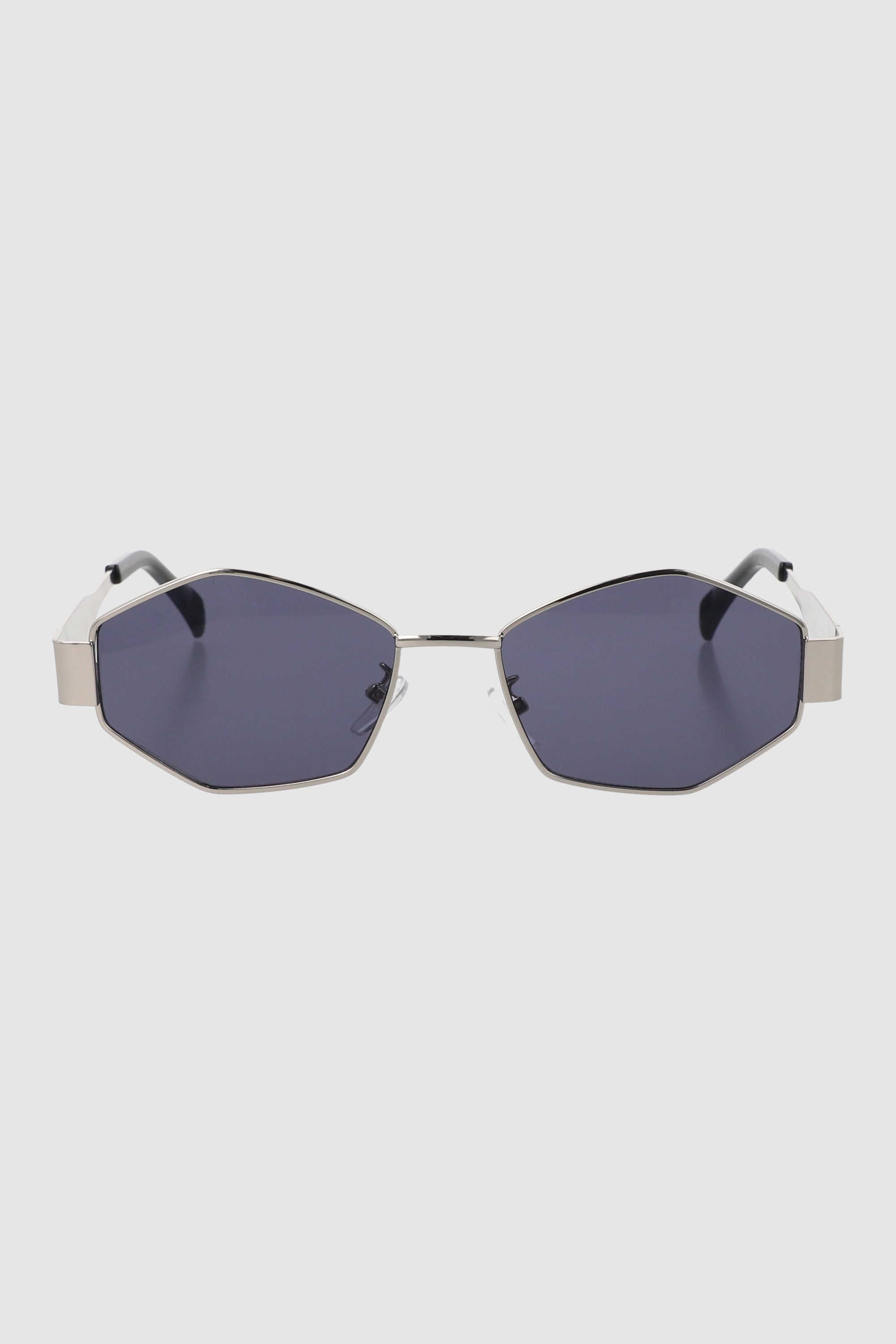 Lentes alargados hexagonales PLATA