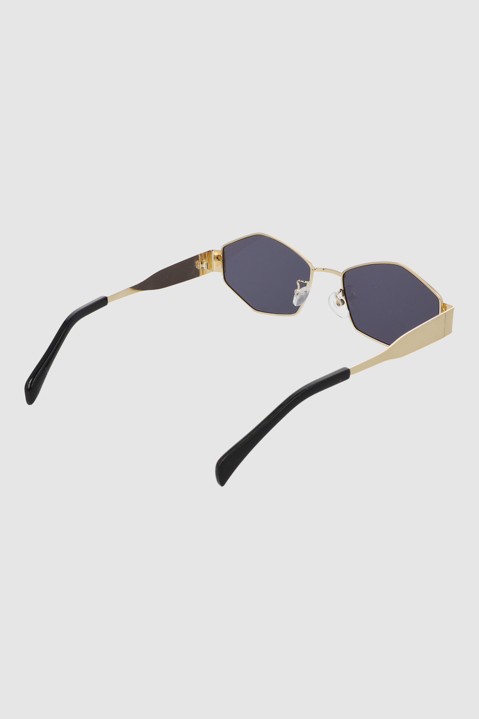 Lentes alargados hexagonales ORO