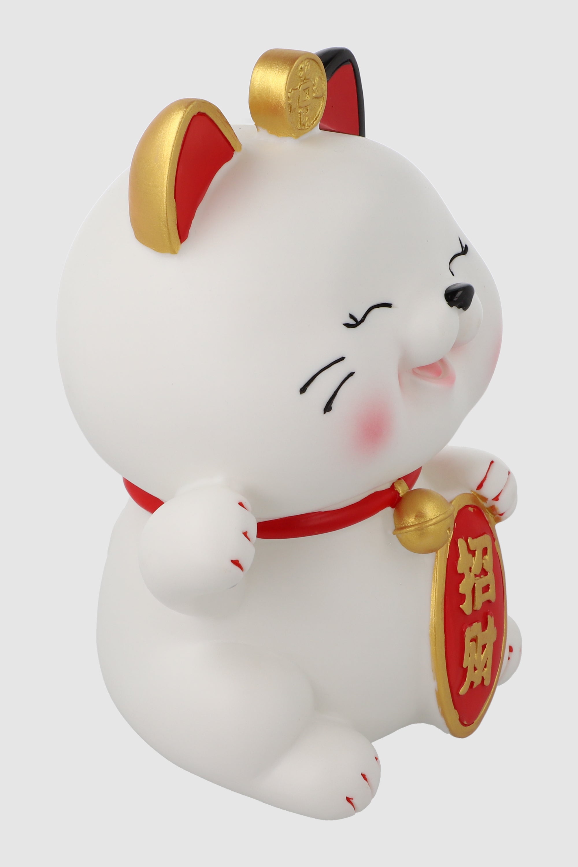 Alcancia gato oriental BLANCO