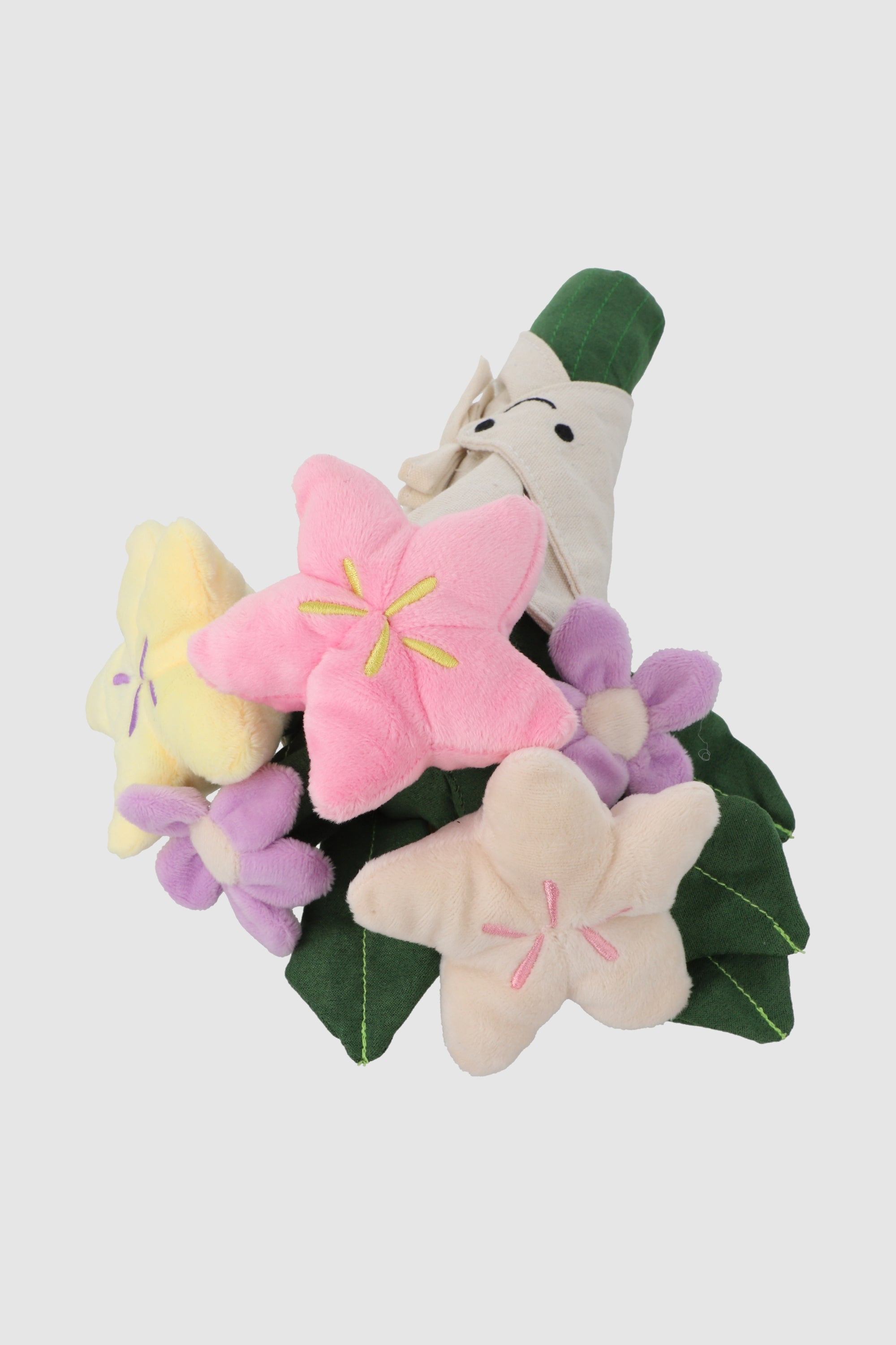 Peluche ramo de flores MULTICOLOR