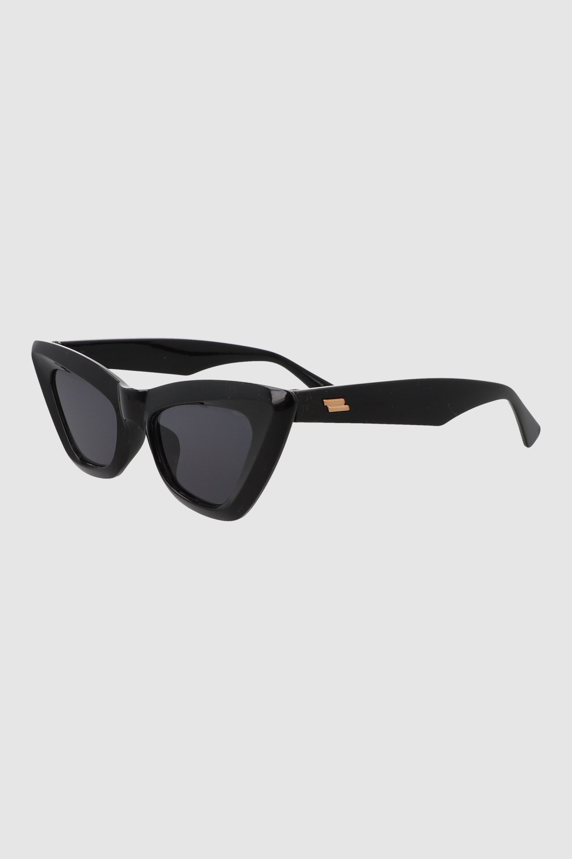 Lentes cateye puntiagudos NEGRO