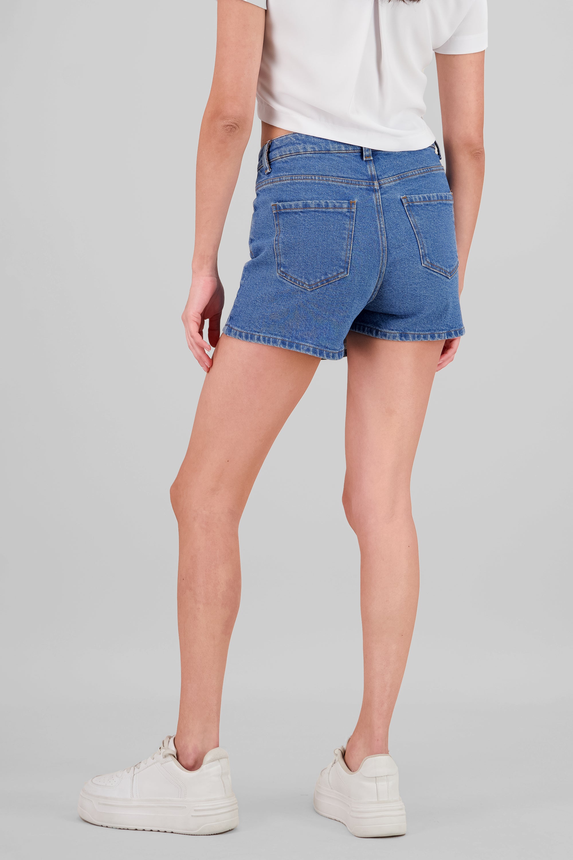 Falda short con cruce STONE MEDIO