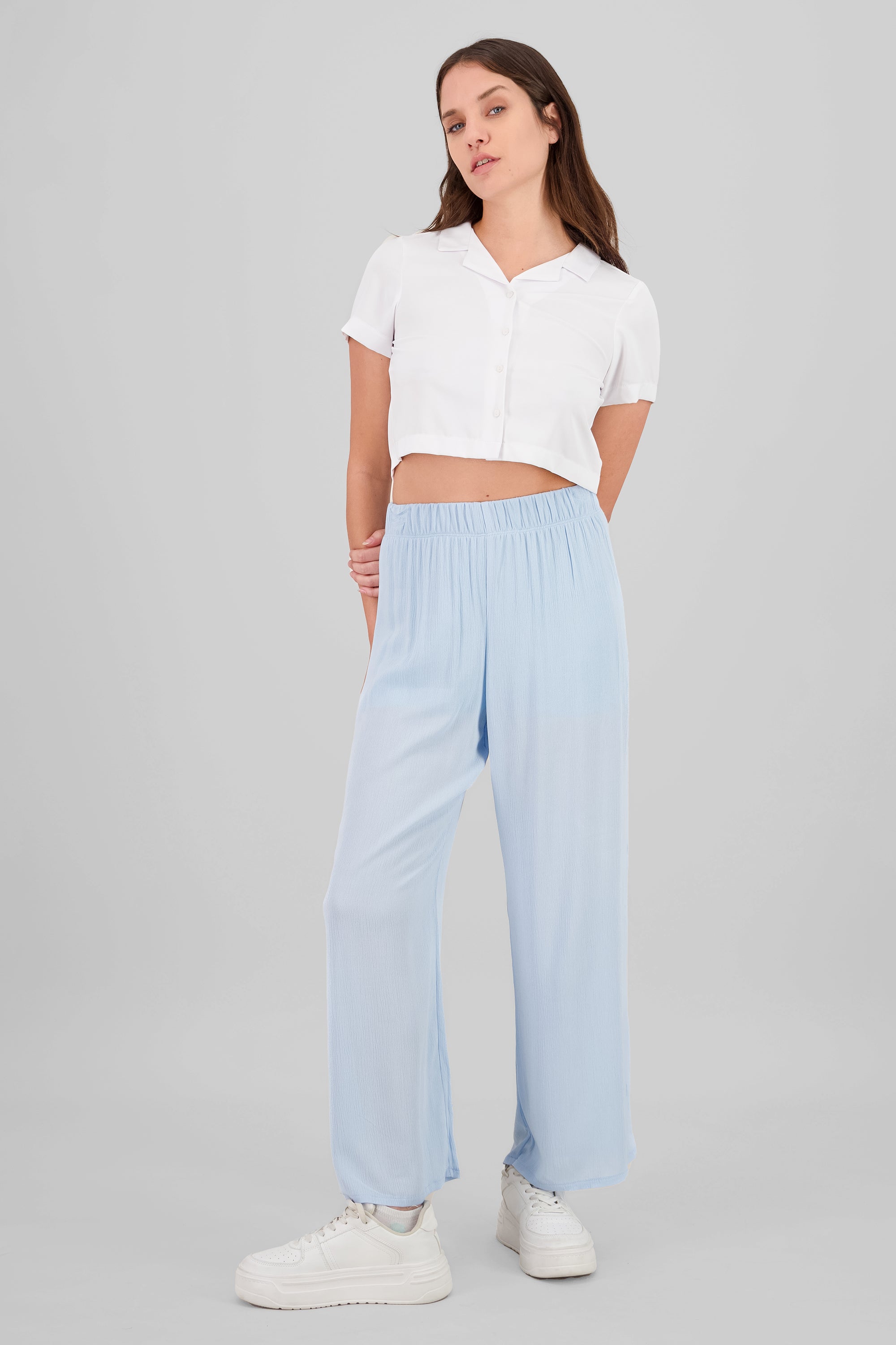 Pantalón  Amplio AZUL CIELO