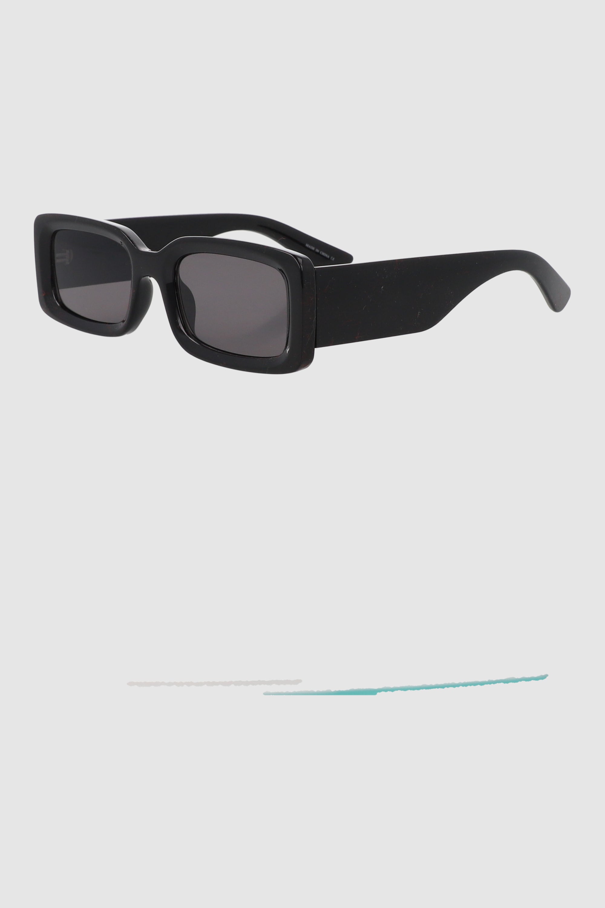 Lentes rectangulo pasta NEGRO