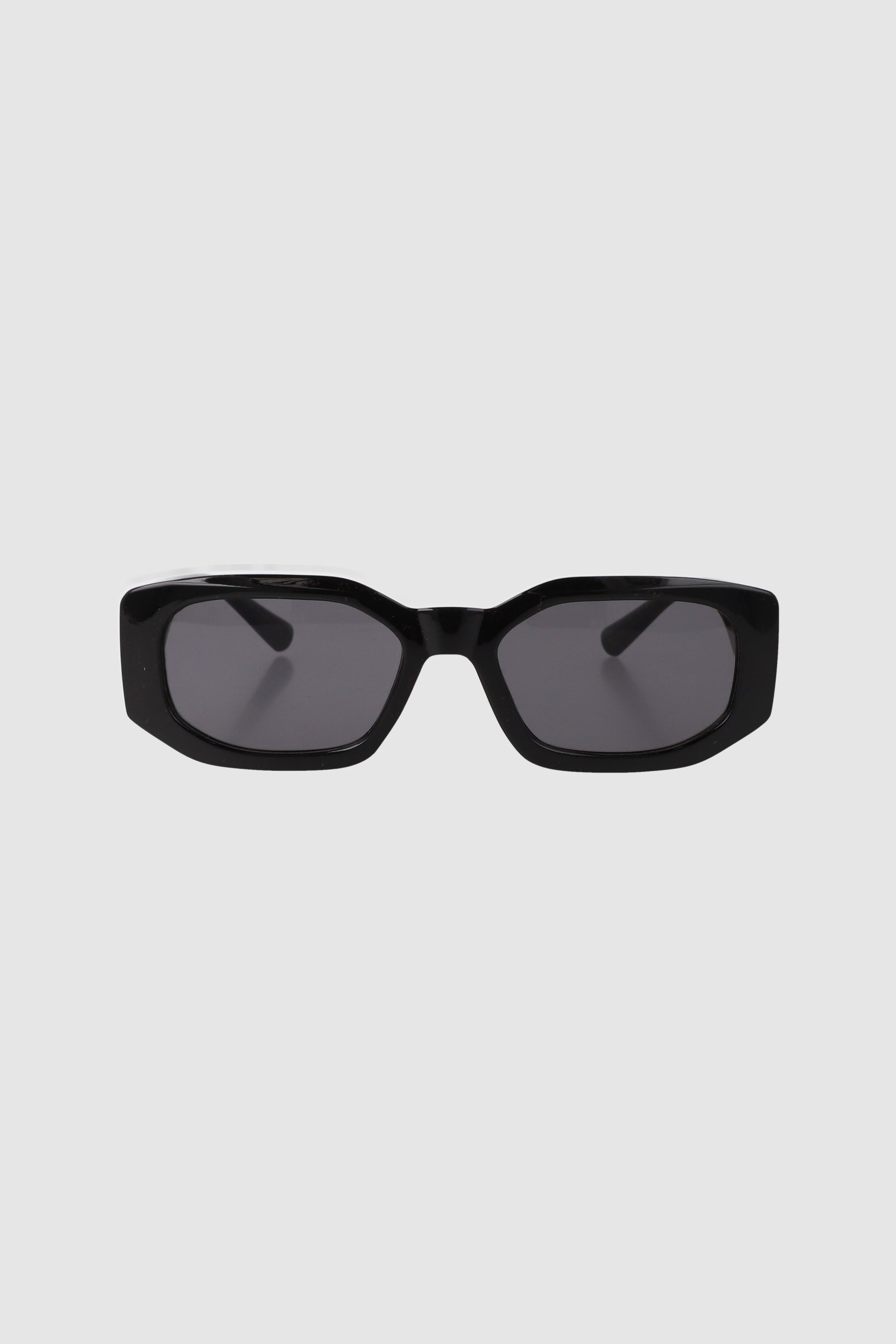 Lentes rectangulo geometrico NEGRO