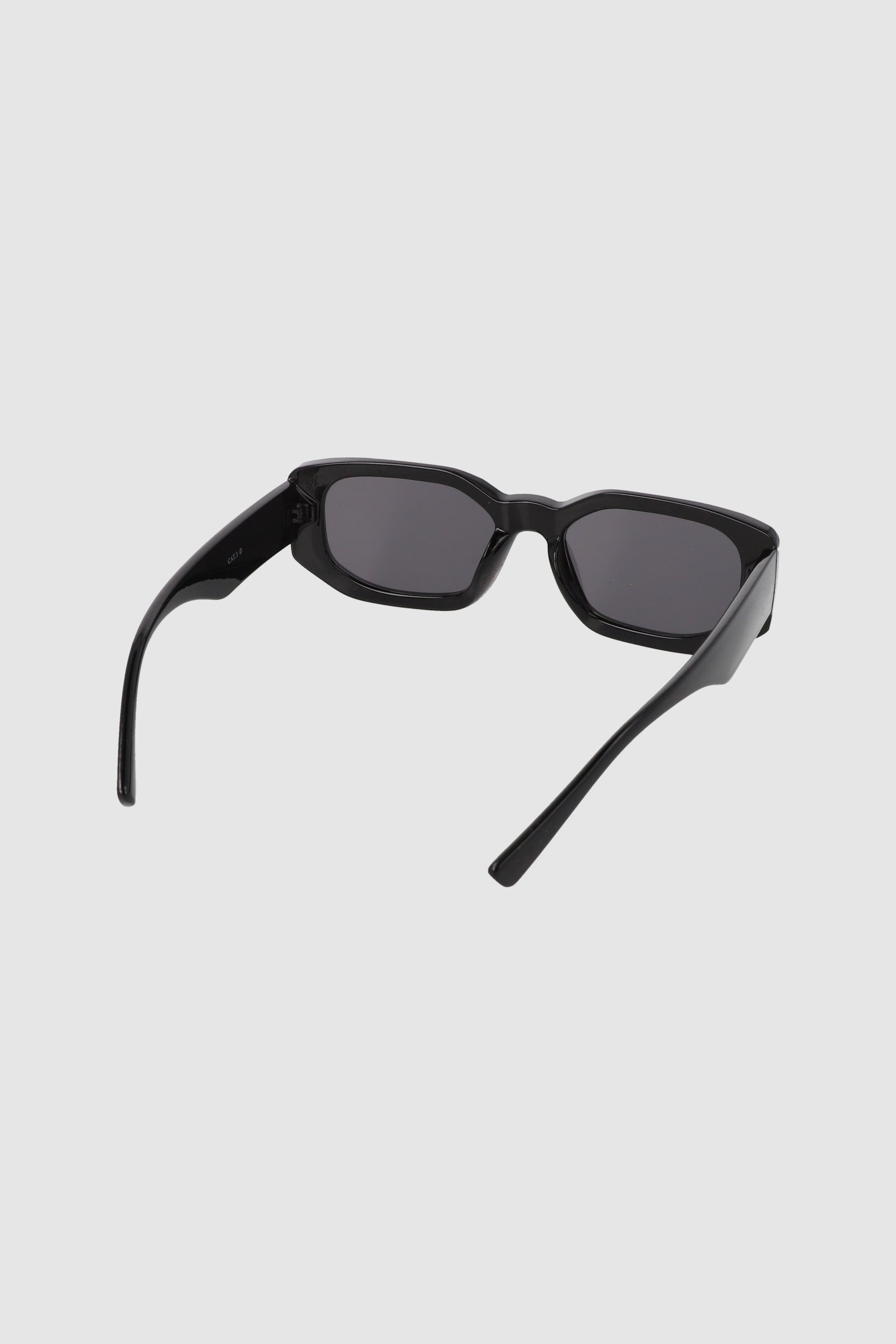 Lentes rectangulo geometrico NEGRO