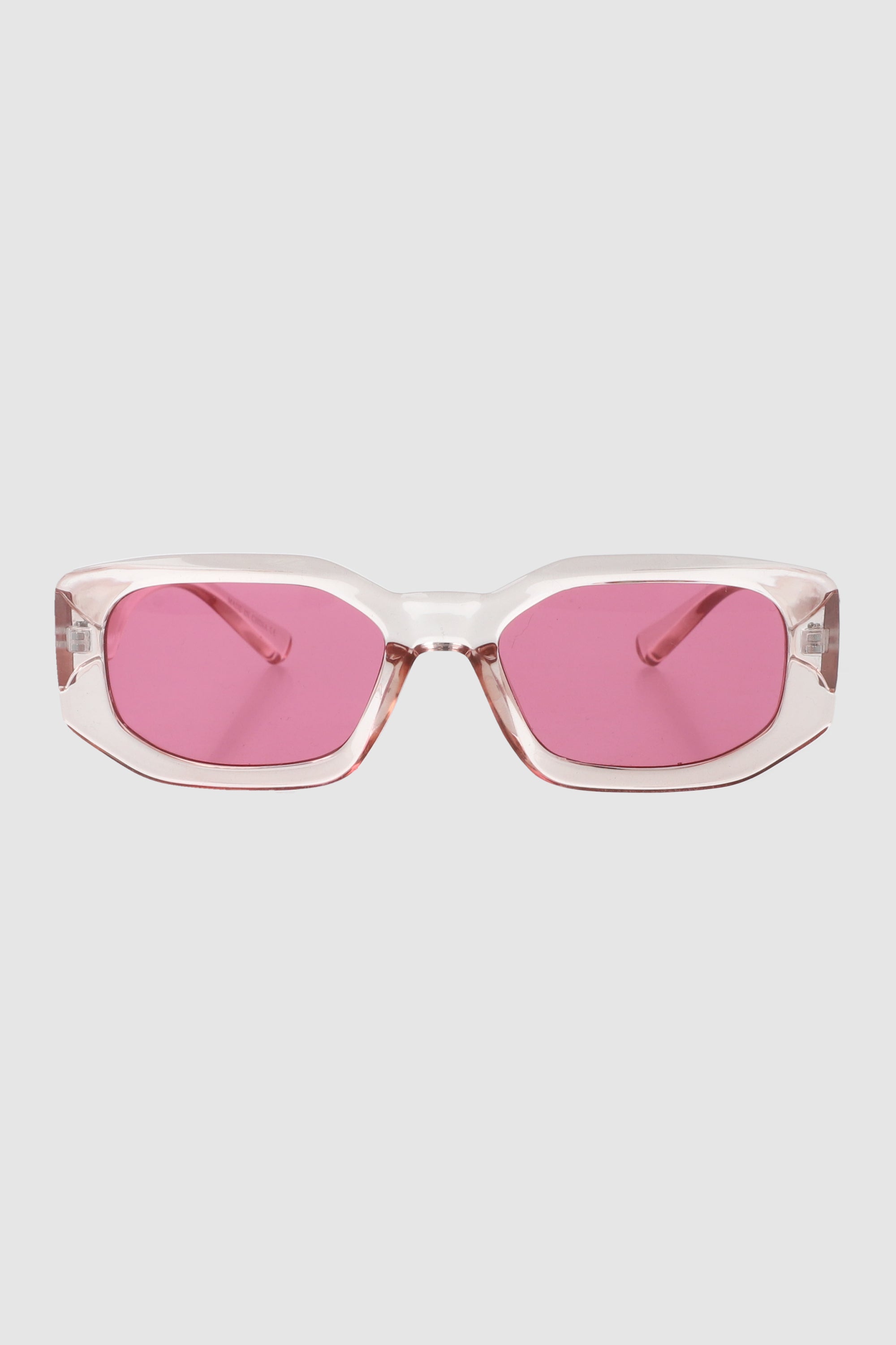 Lentes rectangulo geometrico ROSA