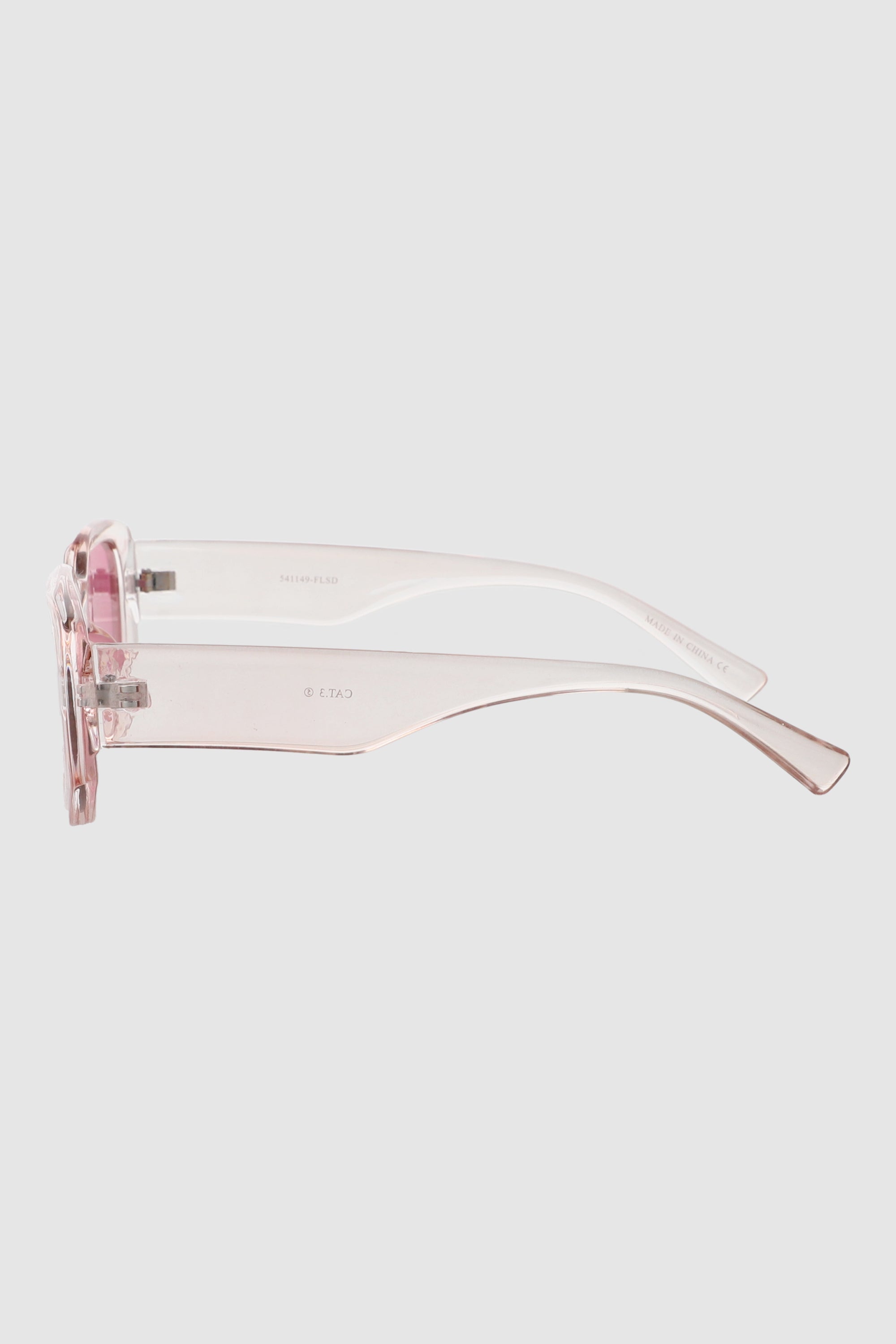 Lentes rectangulo geometrico ROSA