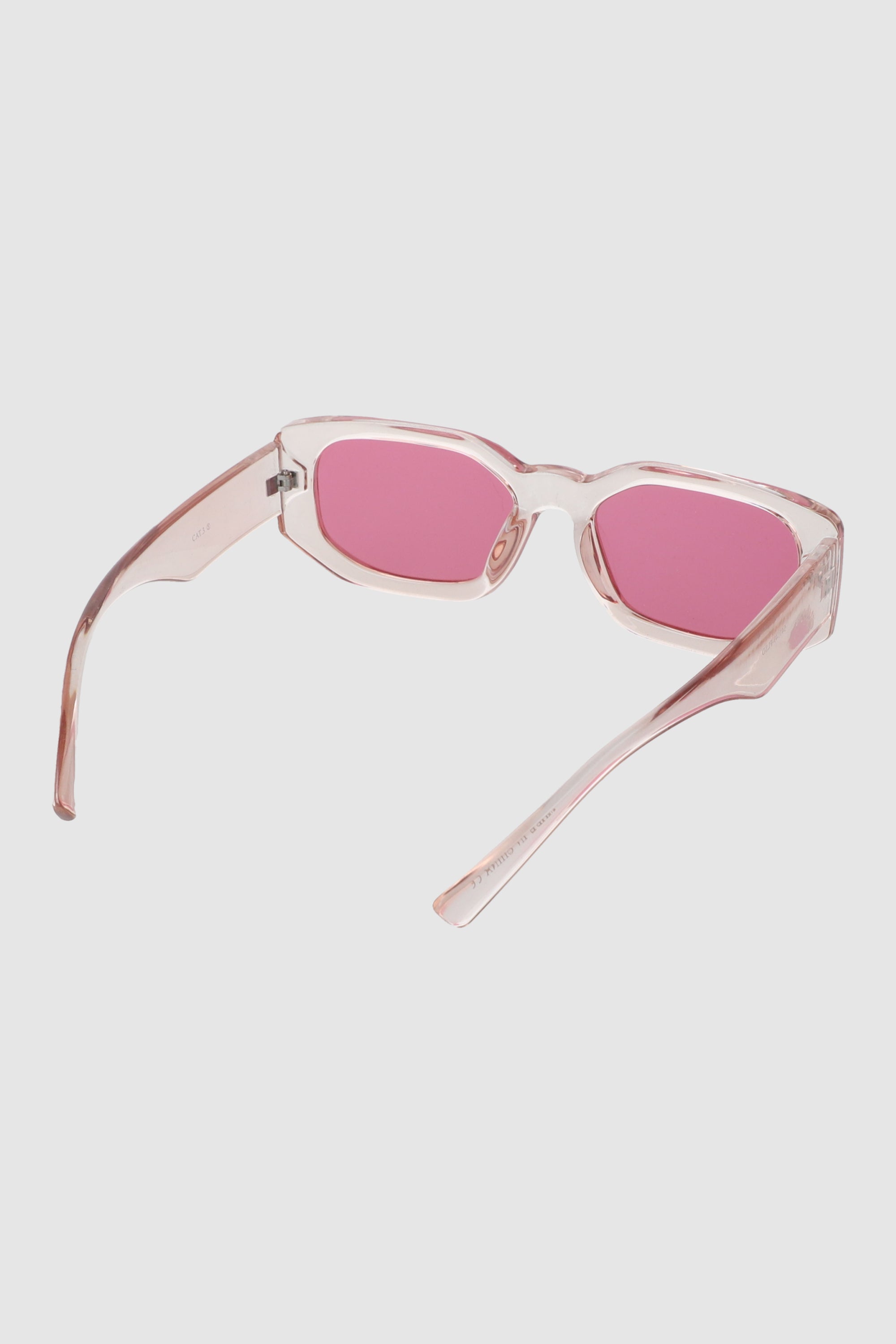 Lentes rectangulo geometrico ROSA