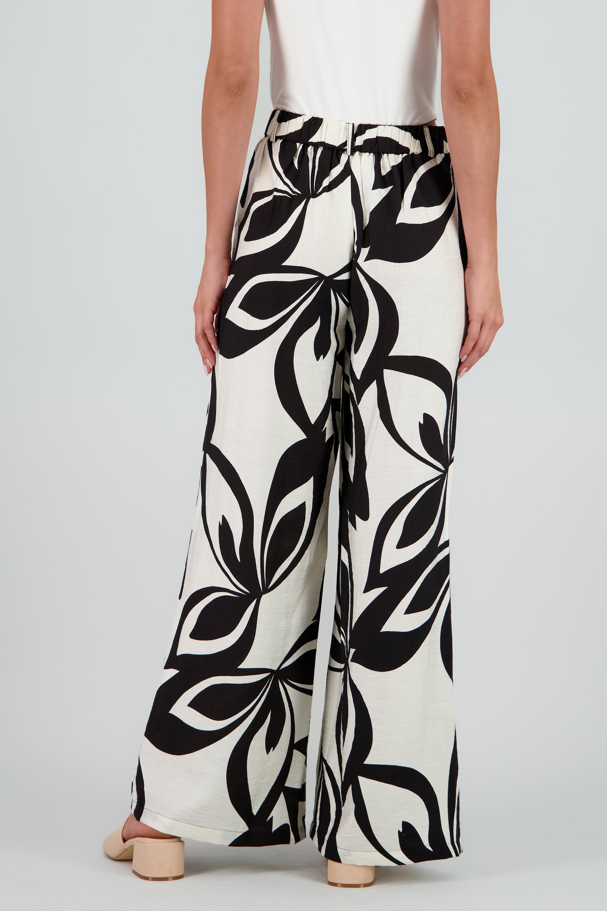 Pantalon estampado NEGRO COMBO