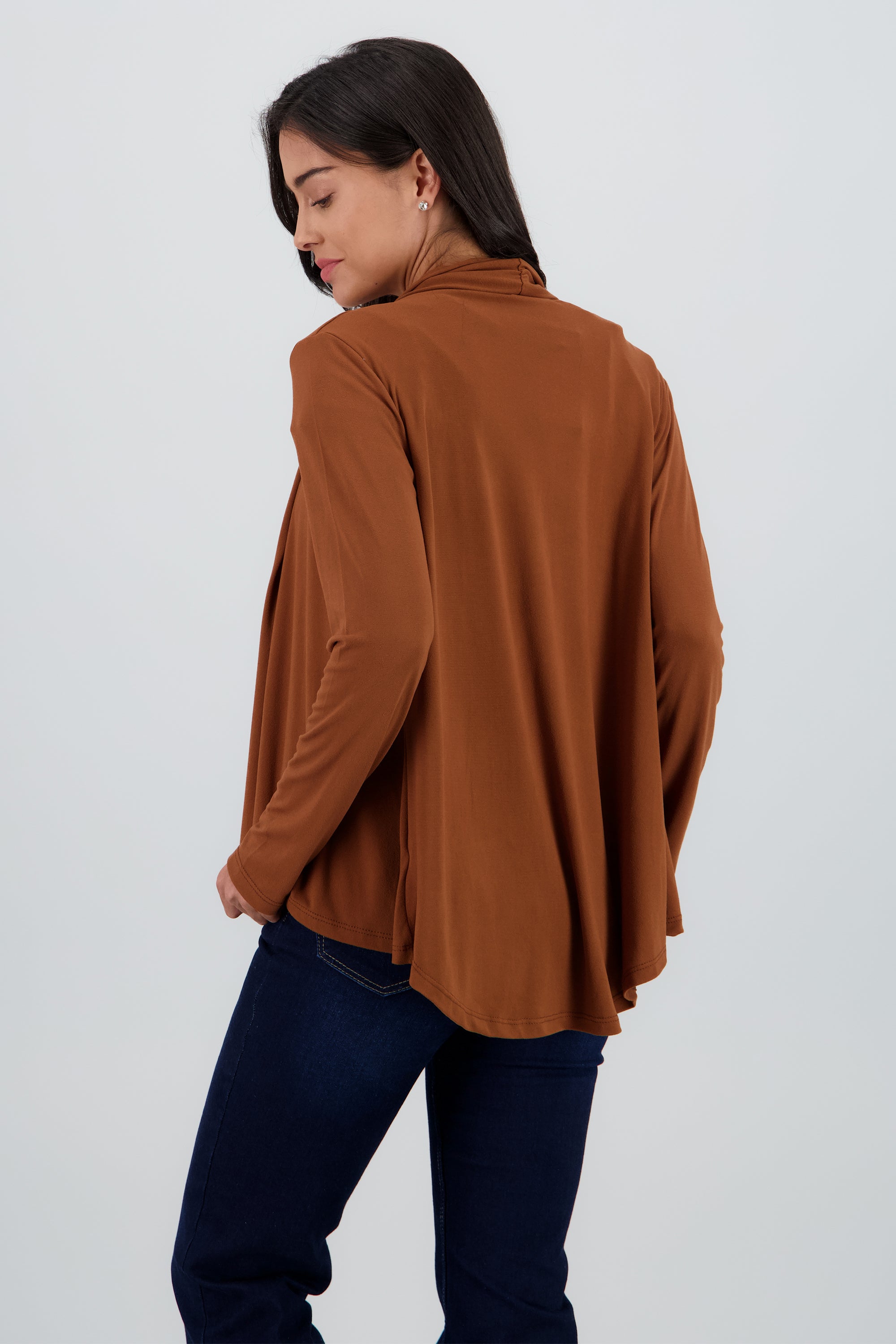 Cardigan corto manga larga CAFE