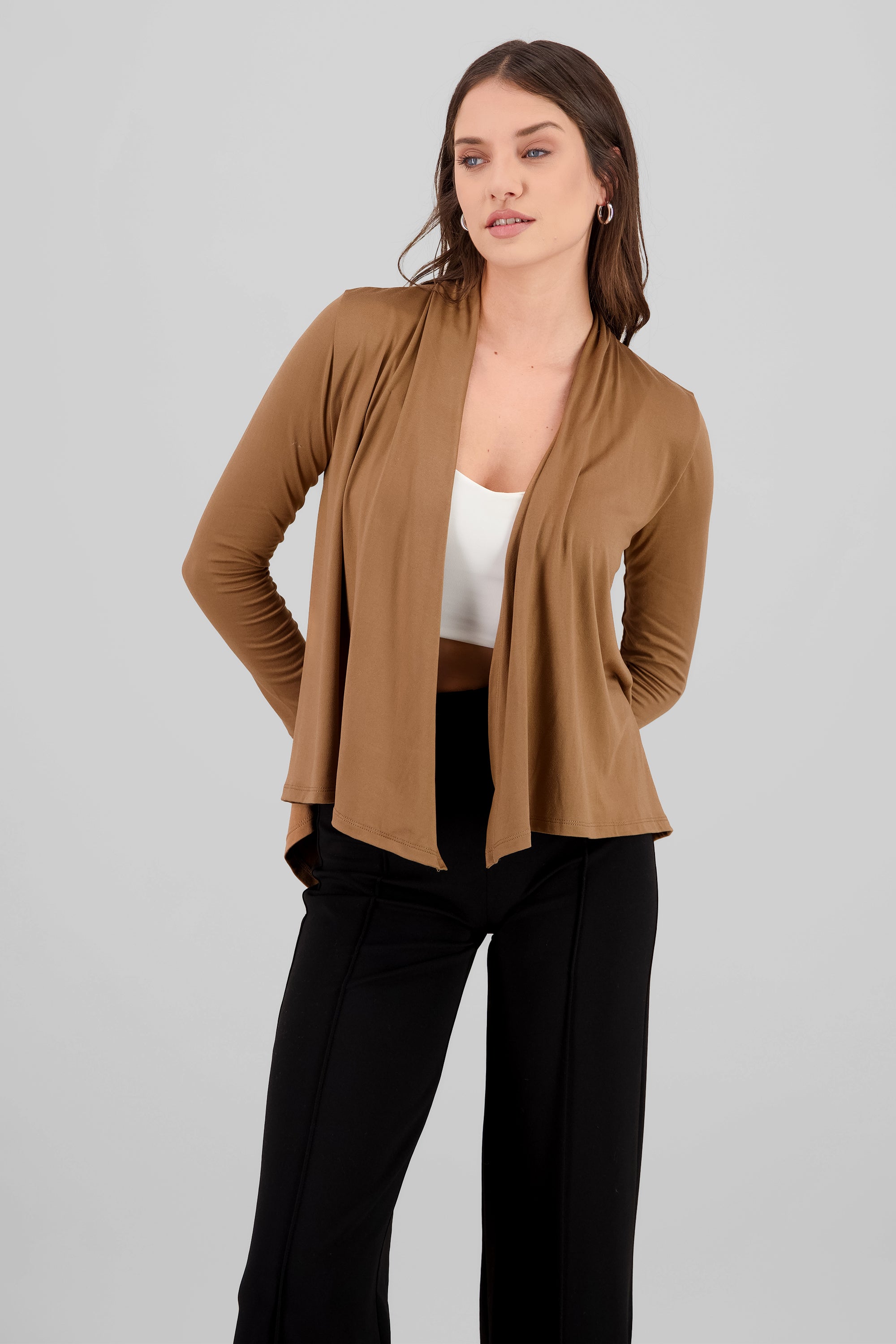 Cardigan corto manga larga CAMELLO