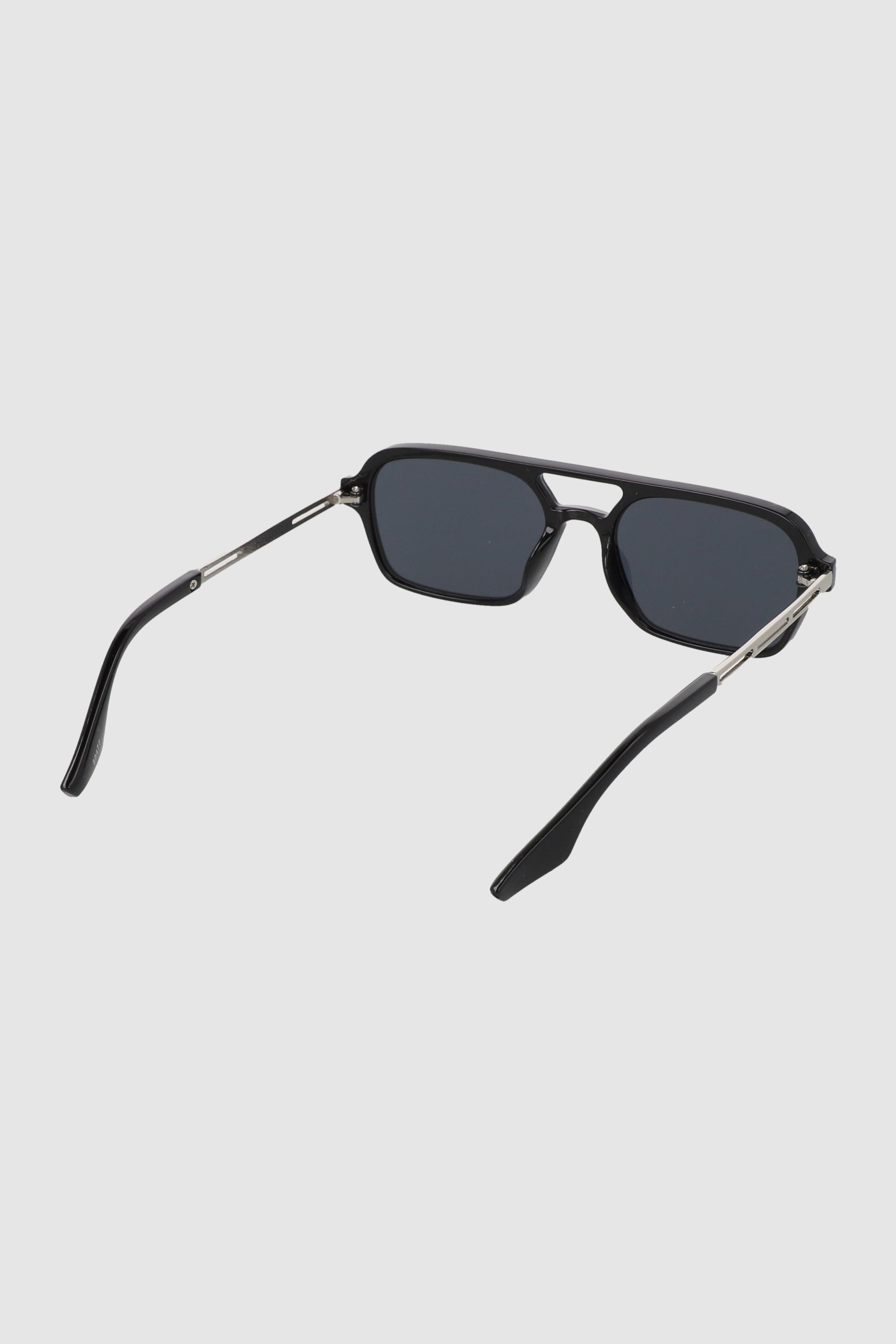 Lentes aviador rectangulo color NEGRO