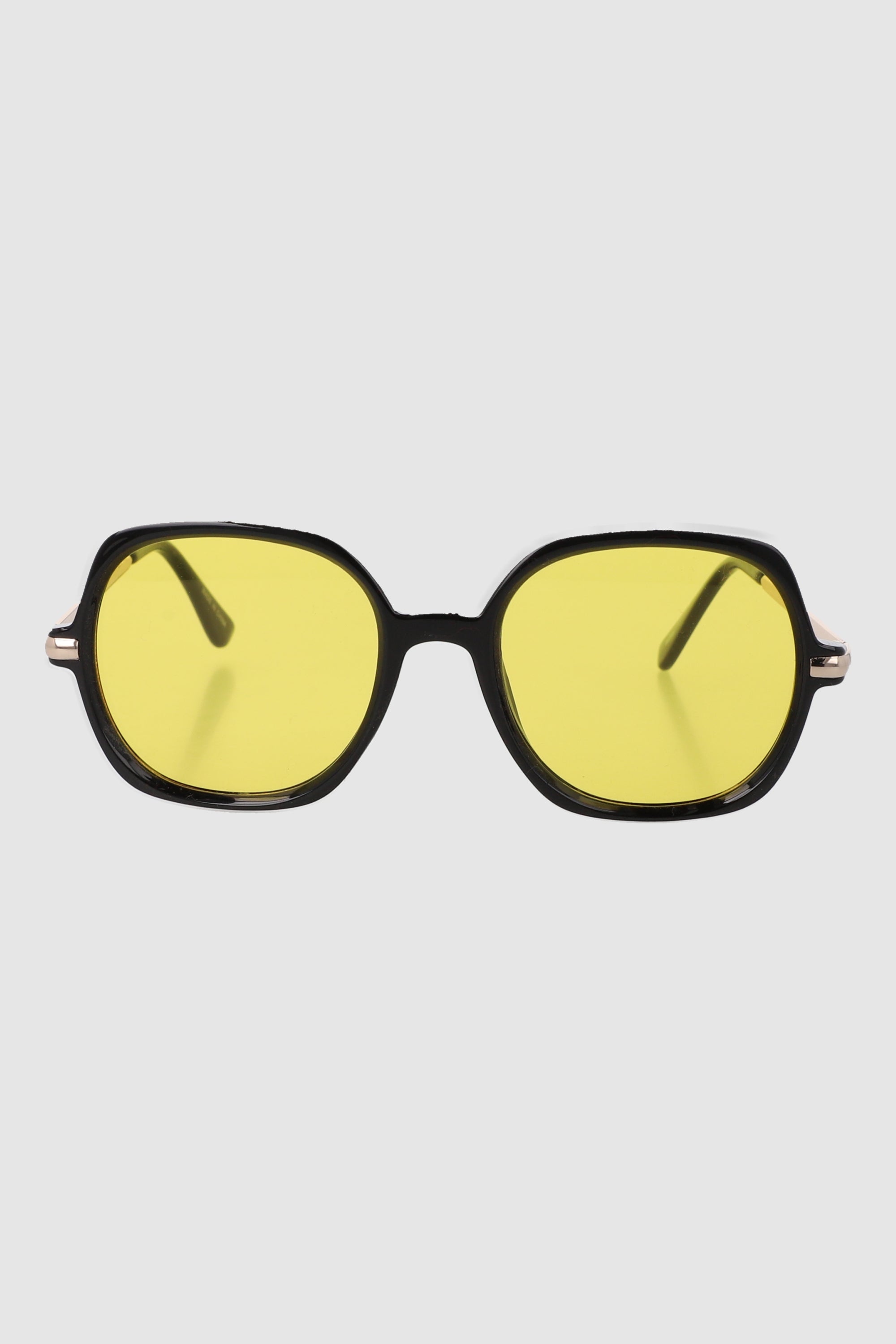 Lentes oversize mica color AMARILLO