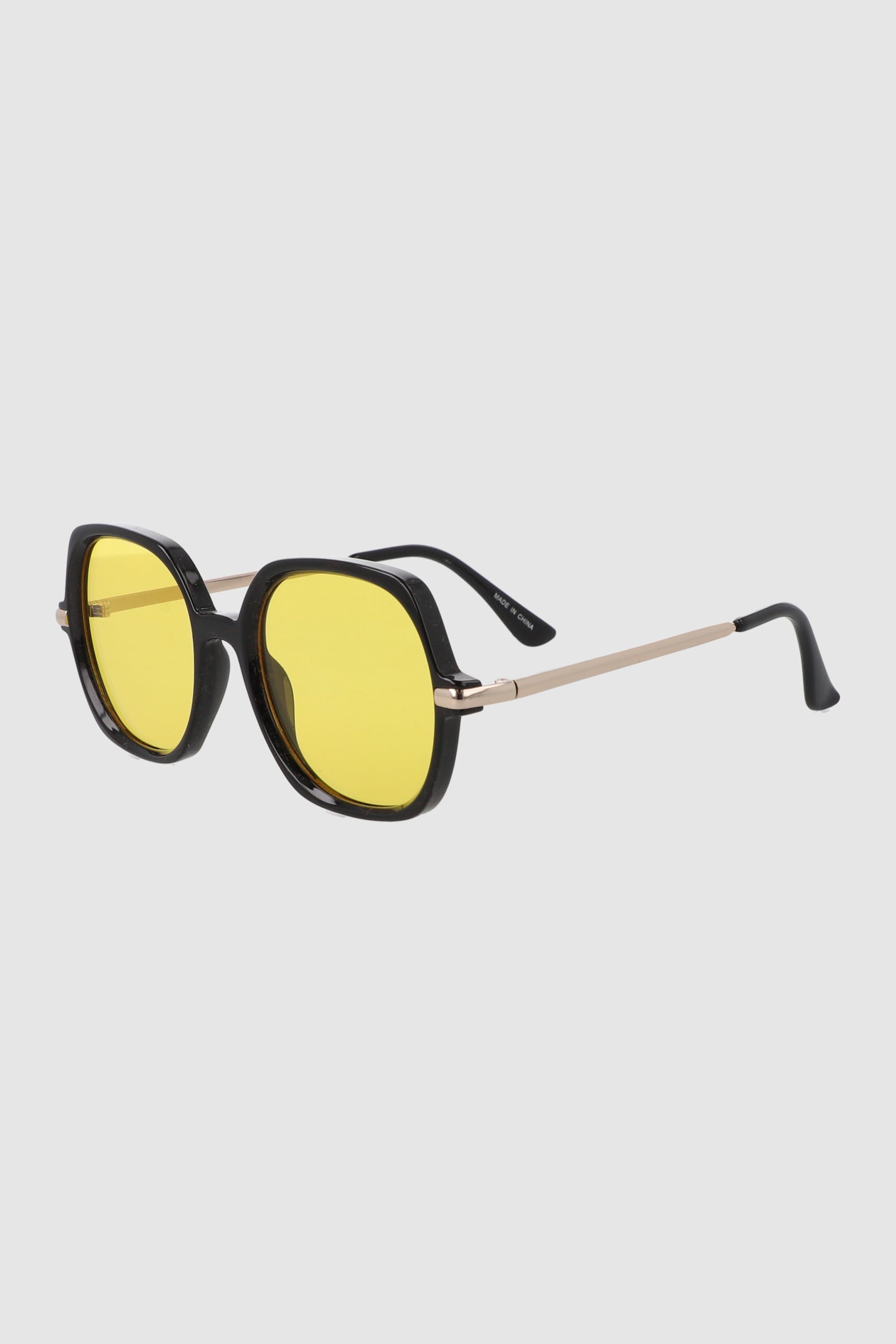 Lentes oversize mica color AMARILLO