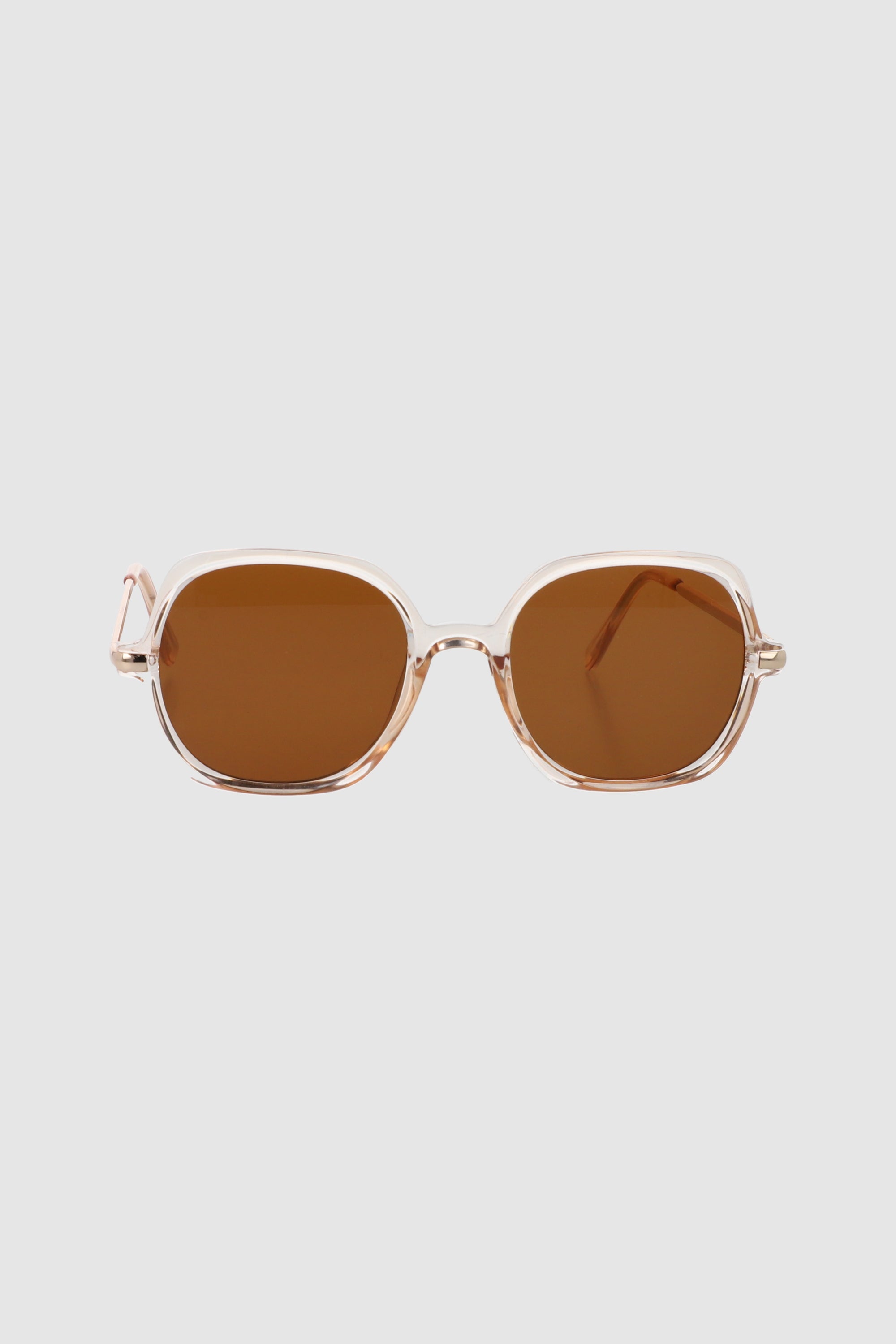 Lentes oversize mica color CAFE