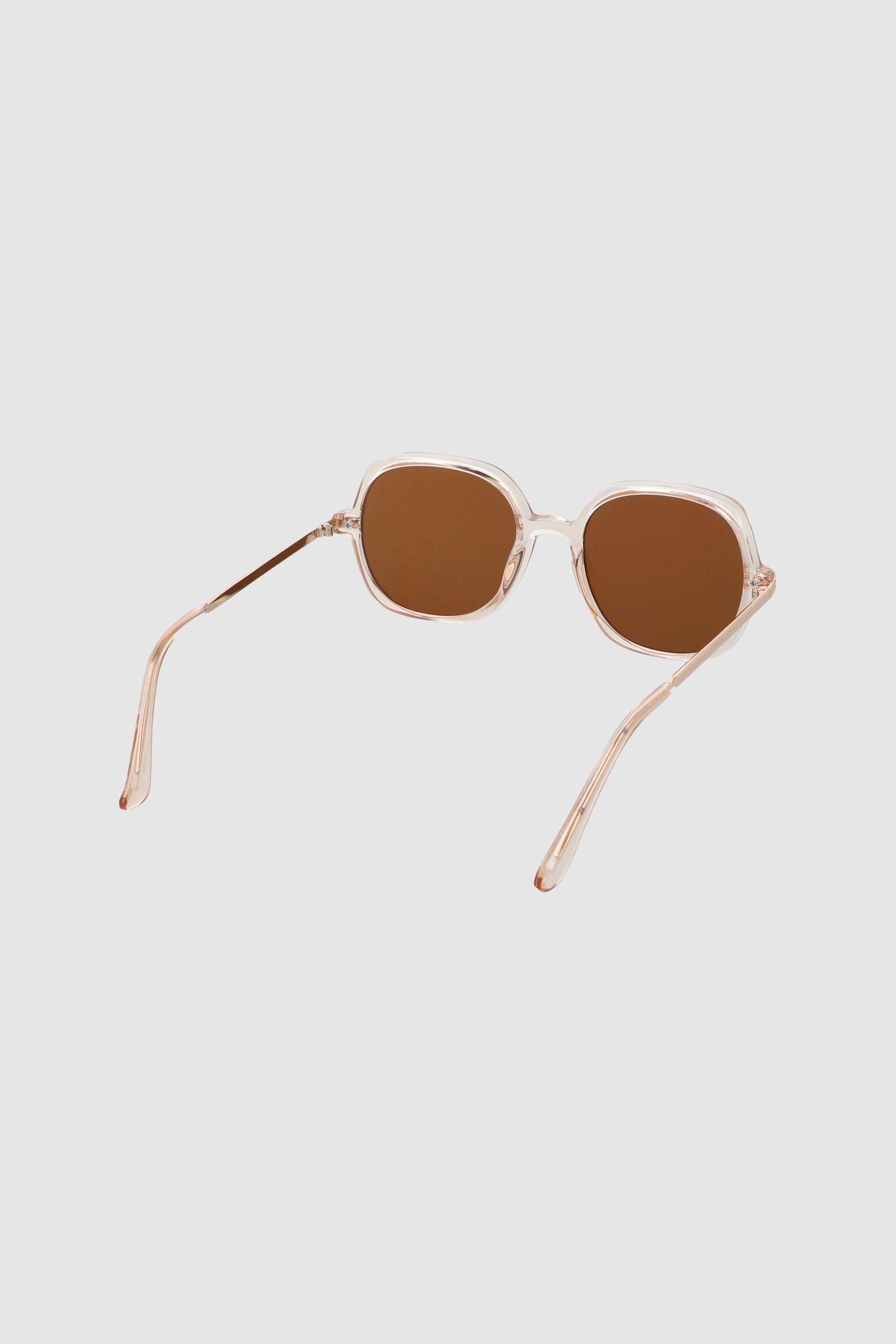 Lentes oversize mica color CAFE