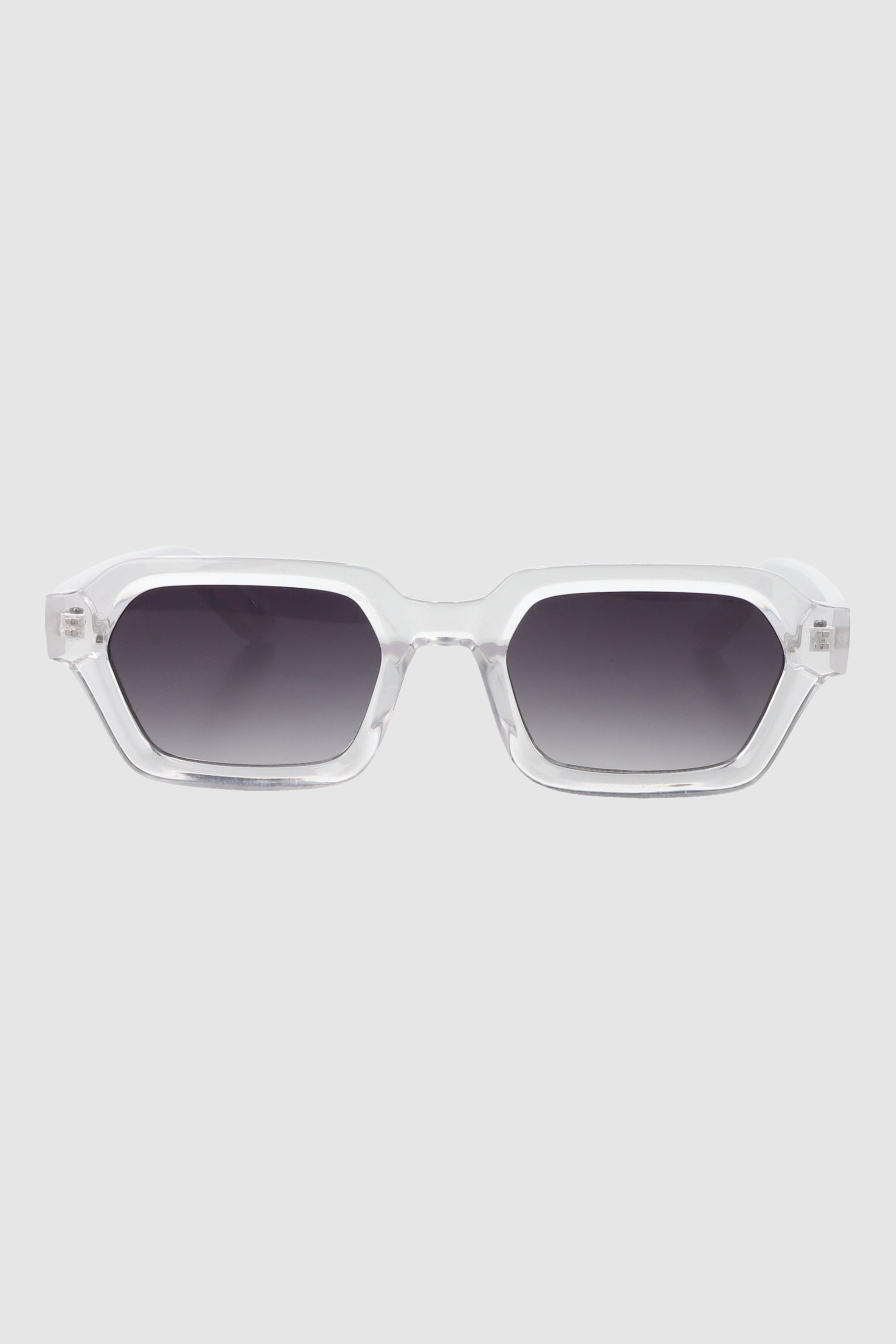 Lentes rectangulo pasta TRANSPARENTE