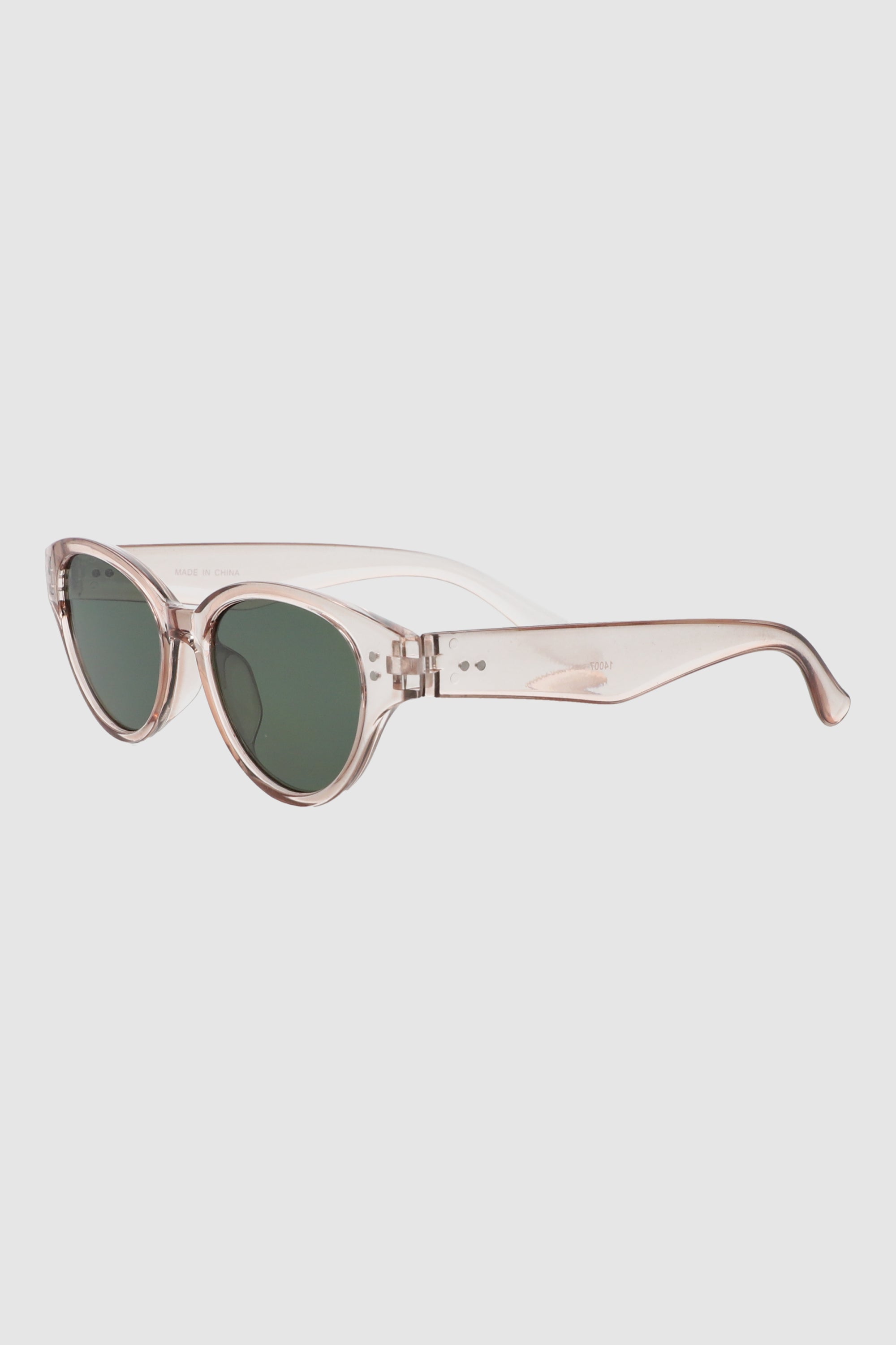 Lentes cateye pasta TRANSPARENTE
