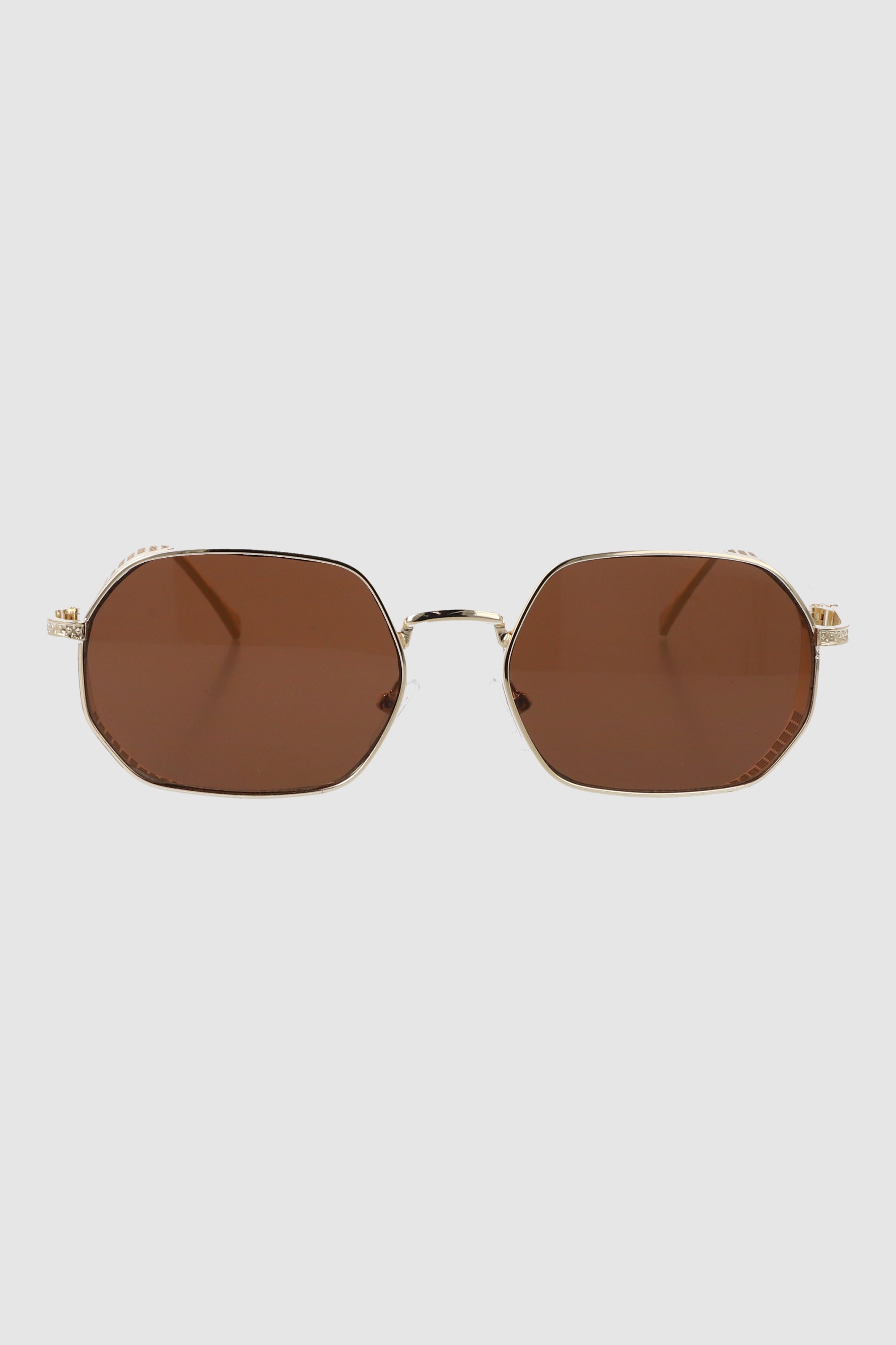 Lentes geometricos metal CAFE