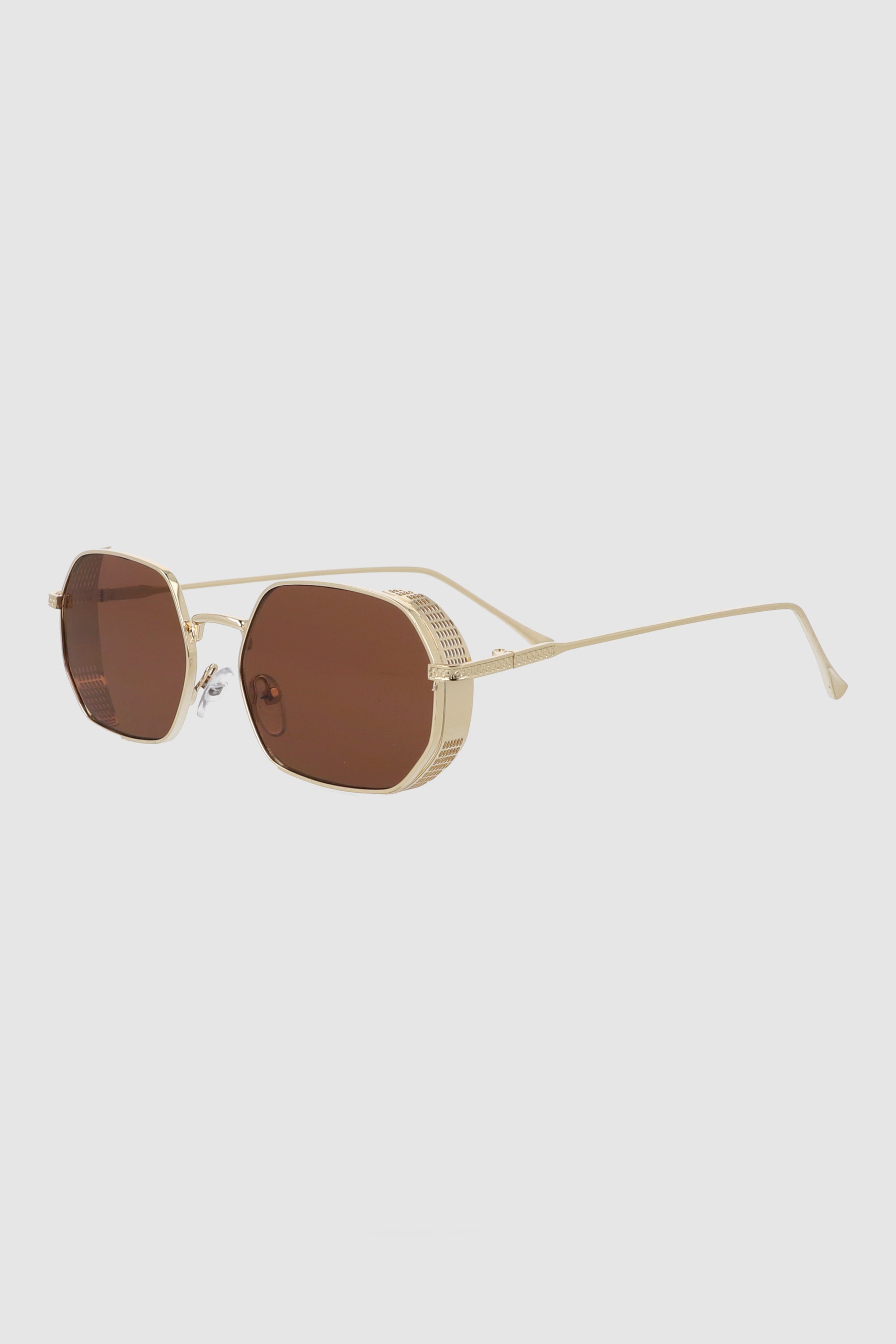 Lentes geometricos metal CAFE