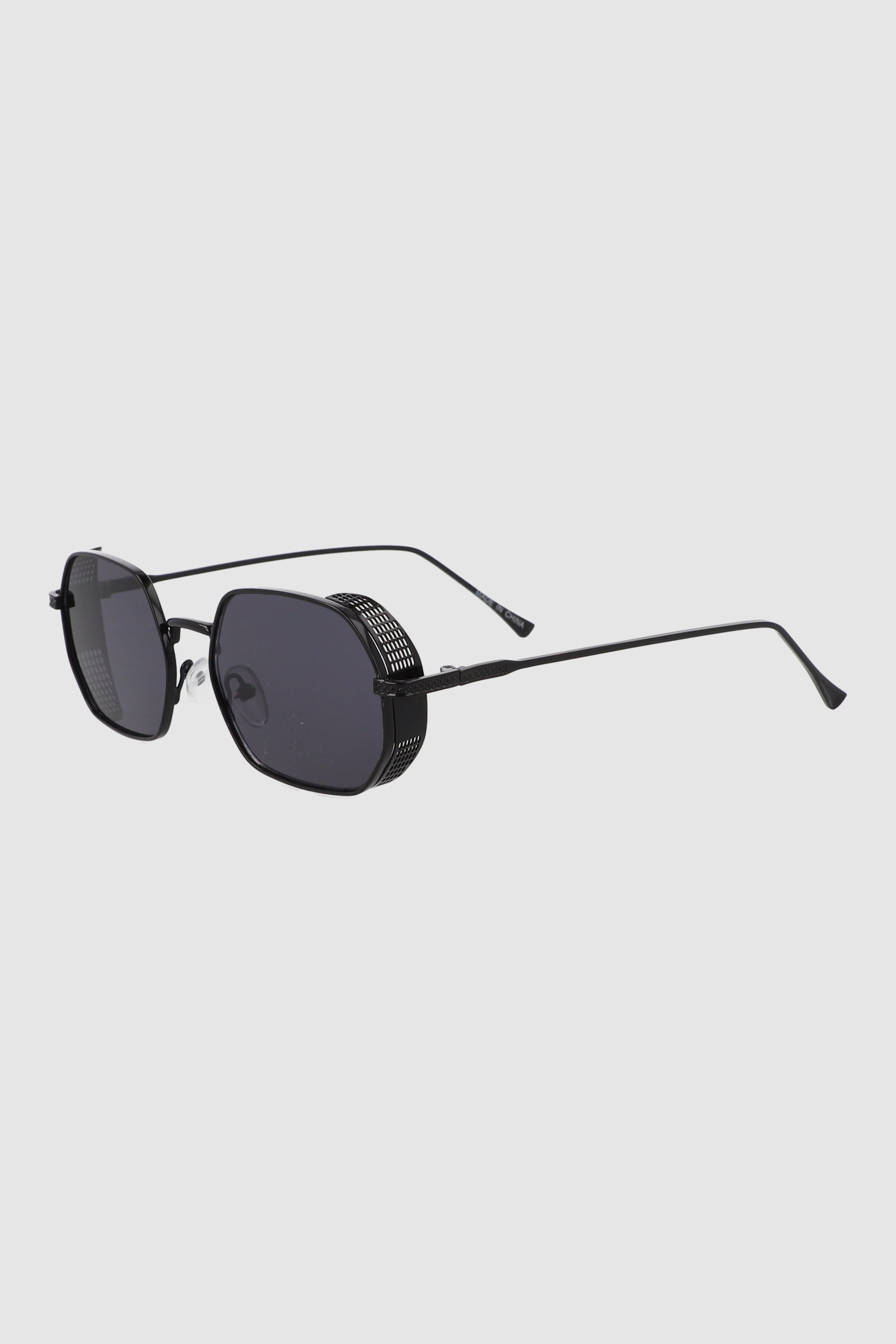Lentes geometricos metal NEGRO