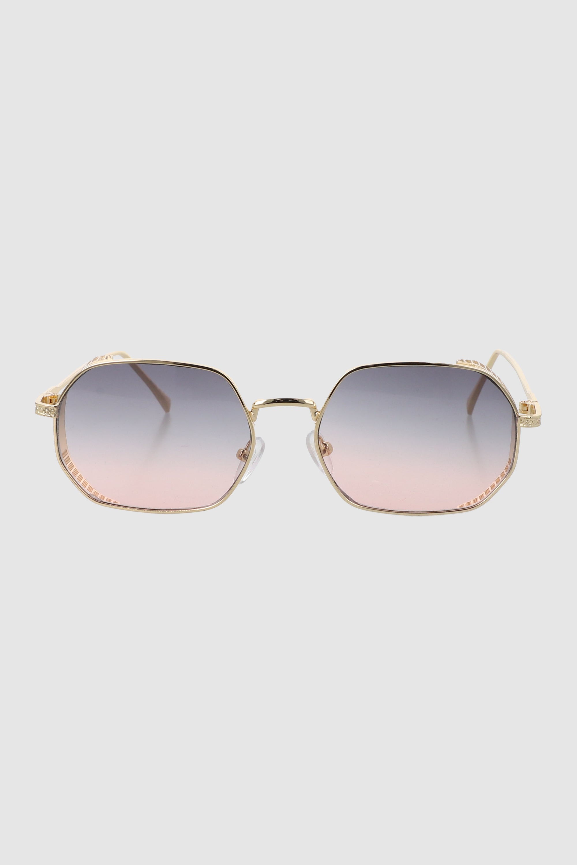 Lentes geometricos metal ROSA