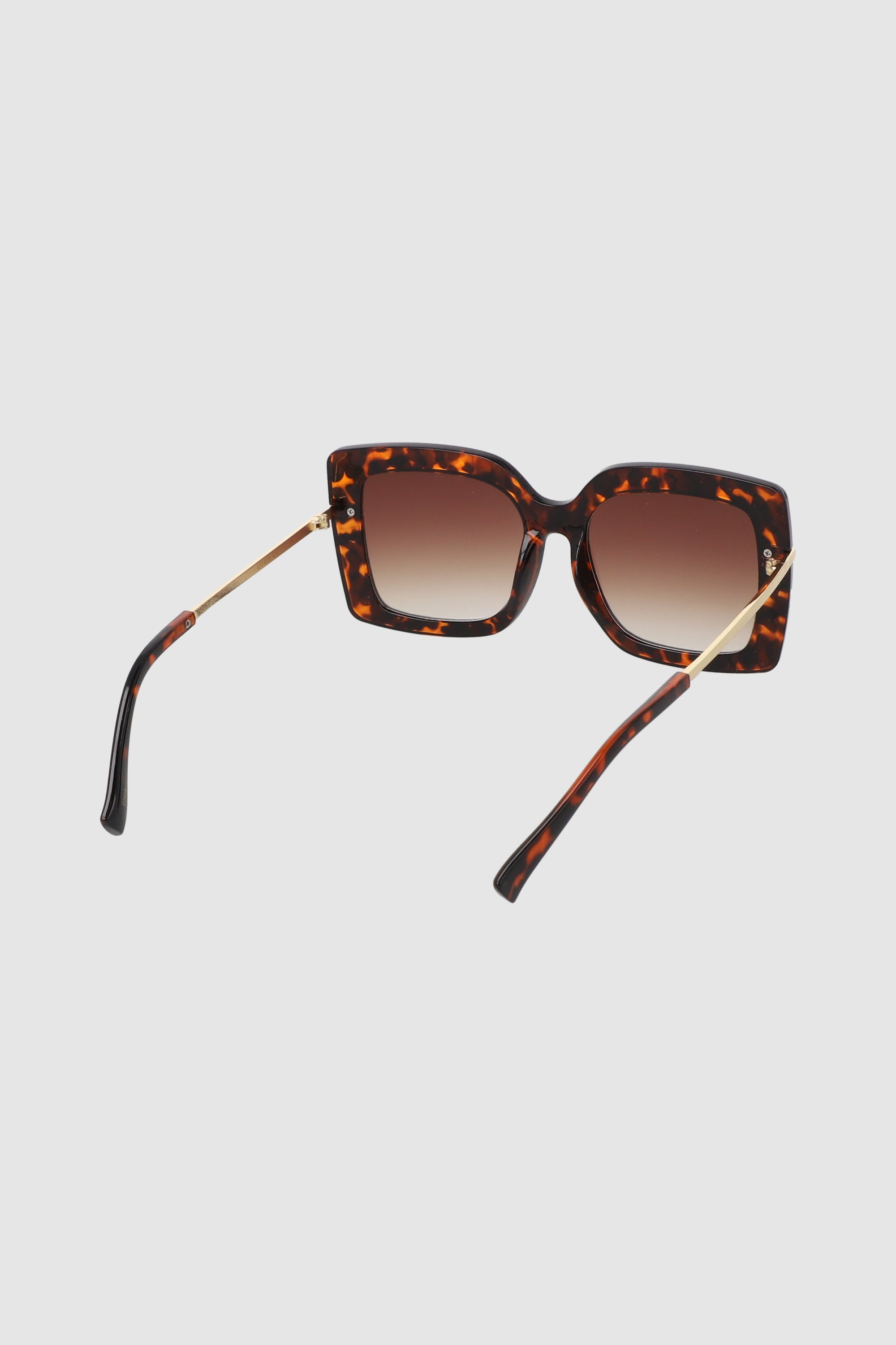 Lentes oversize marco CAFE