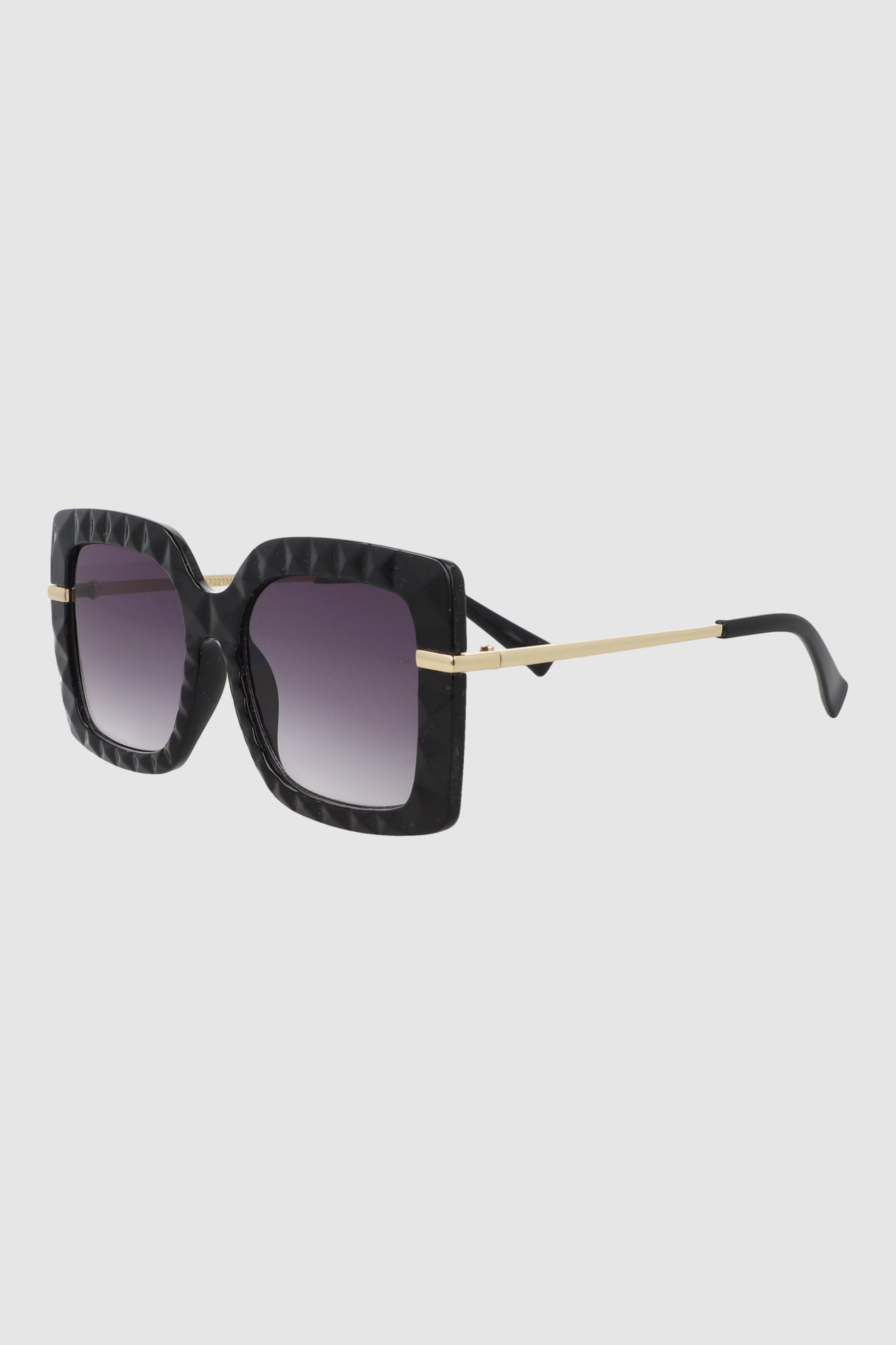 Lentes oversize marco NEGRO