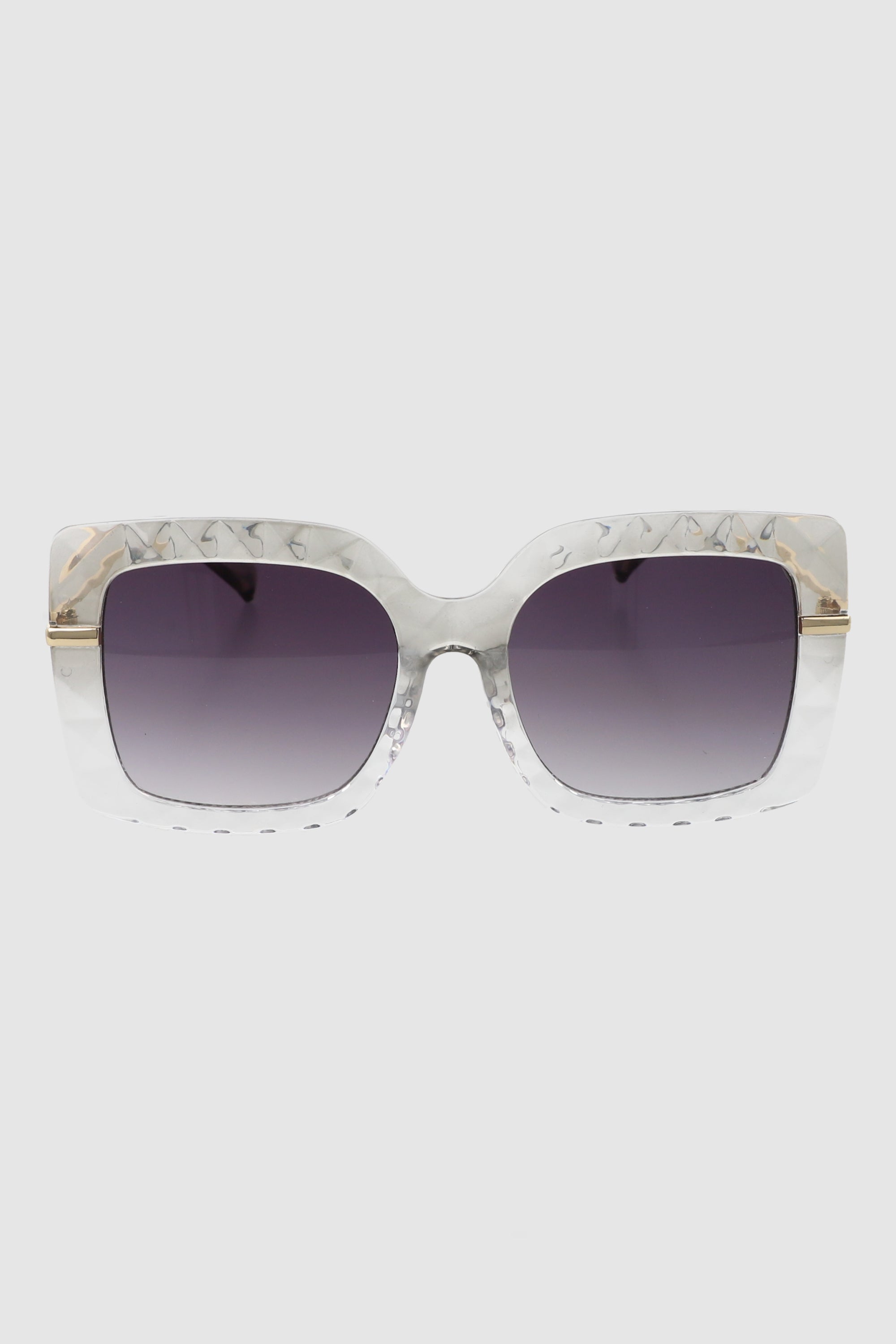 Lentes oversize marco GRIS