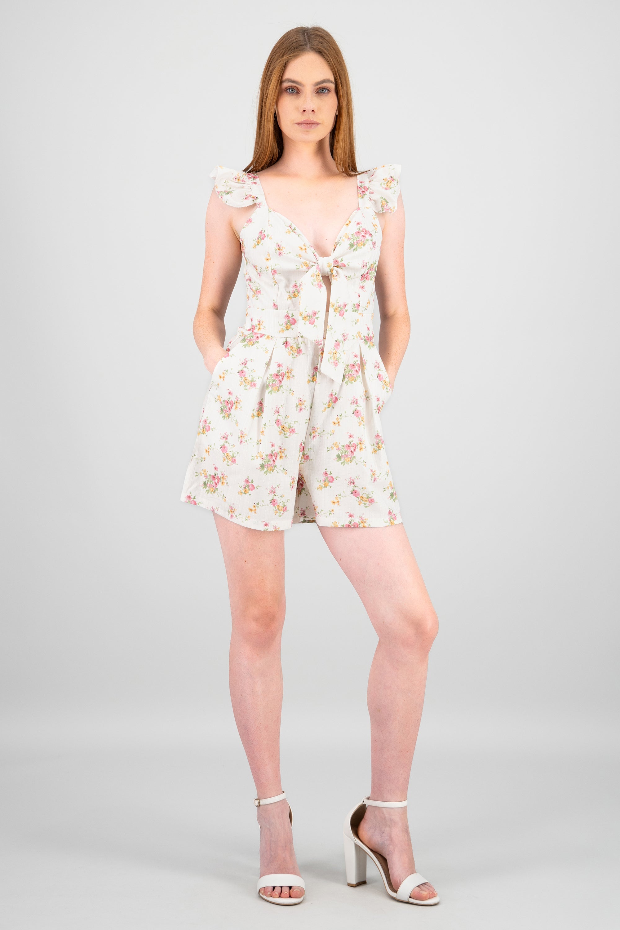 Romper flores HUESO COMBO