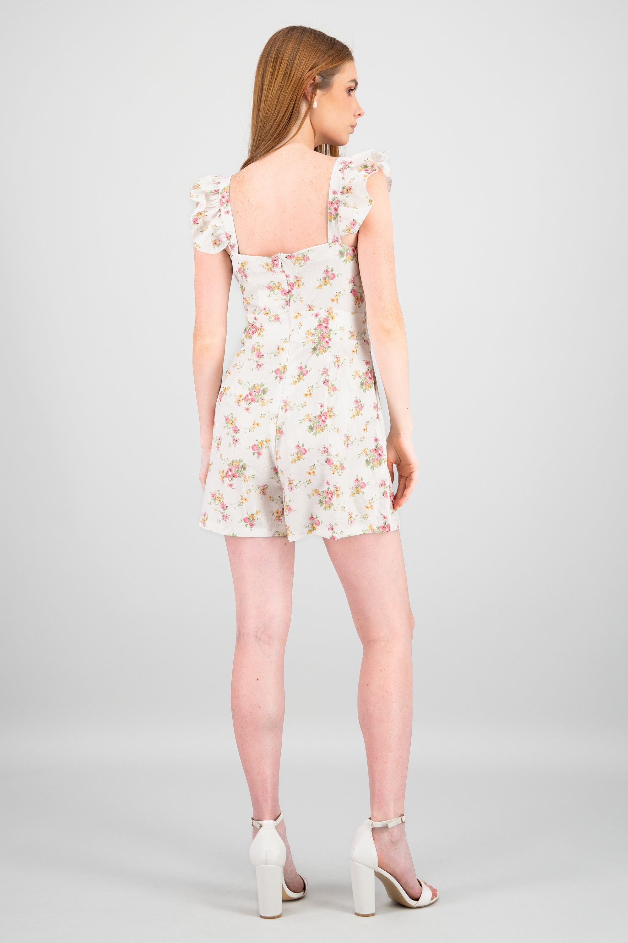 Romper flores HUESO COMBO