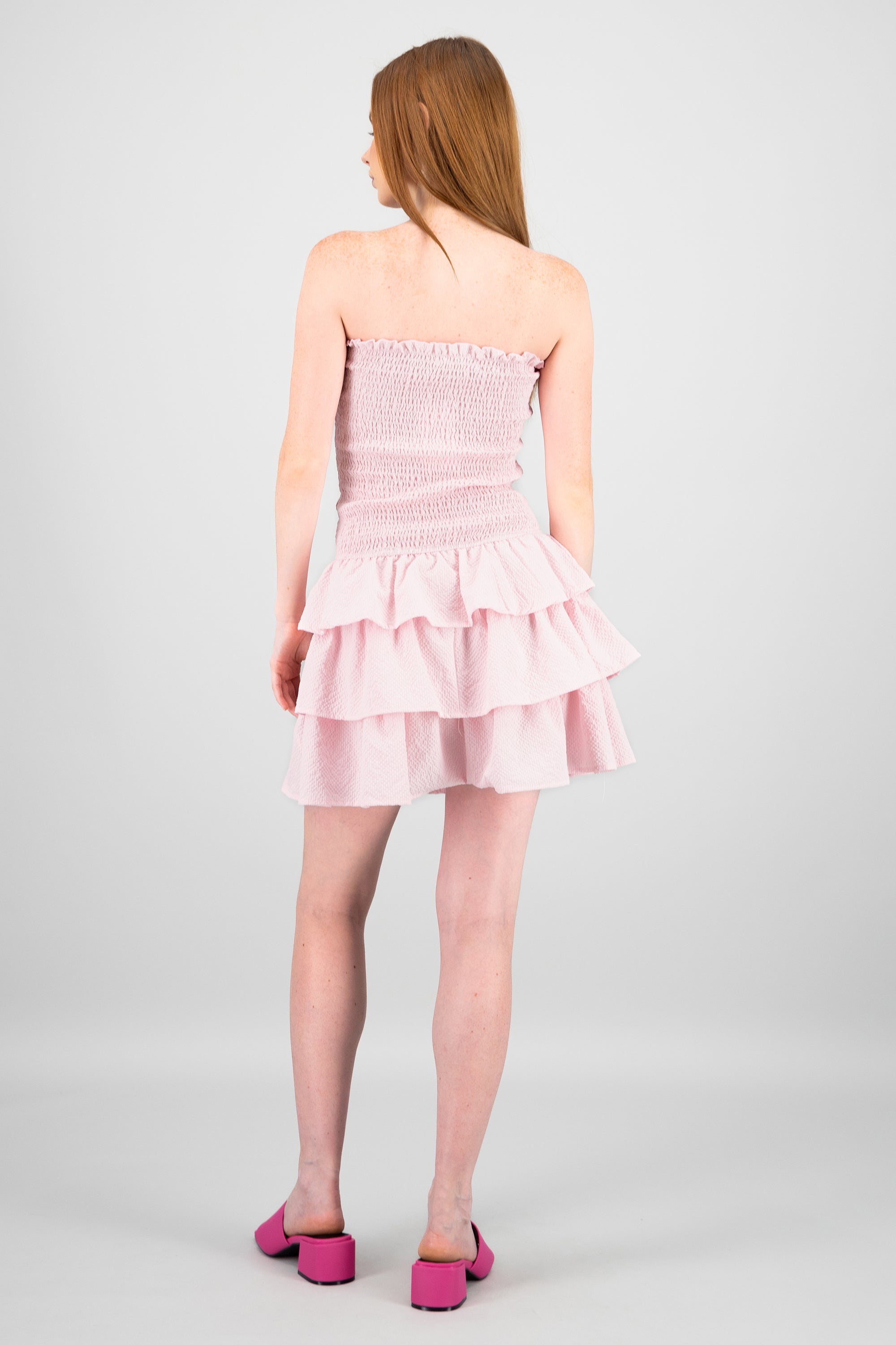 Vestido smock olanes ROSA