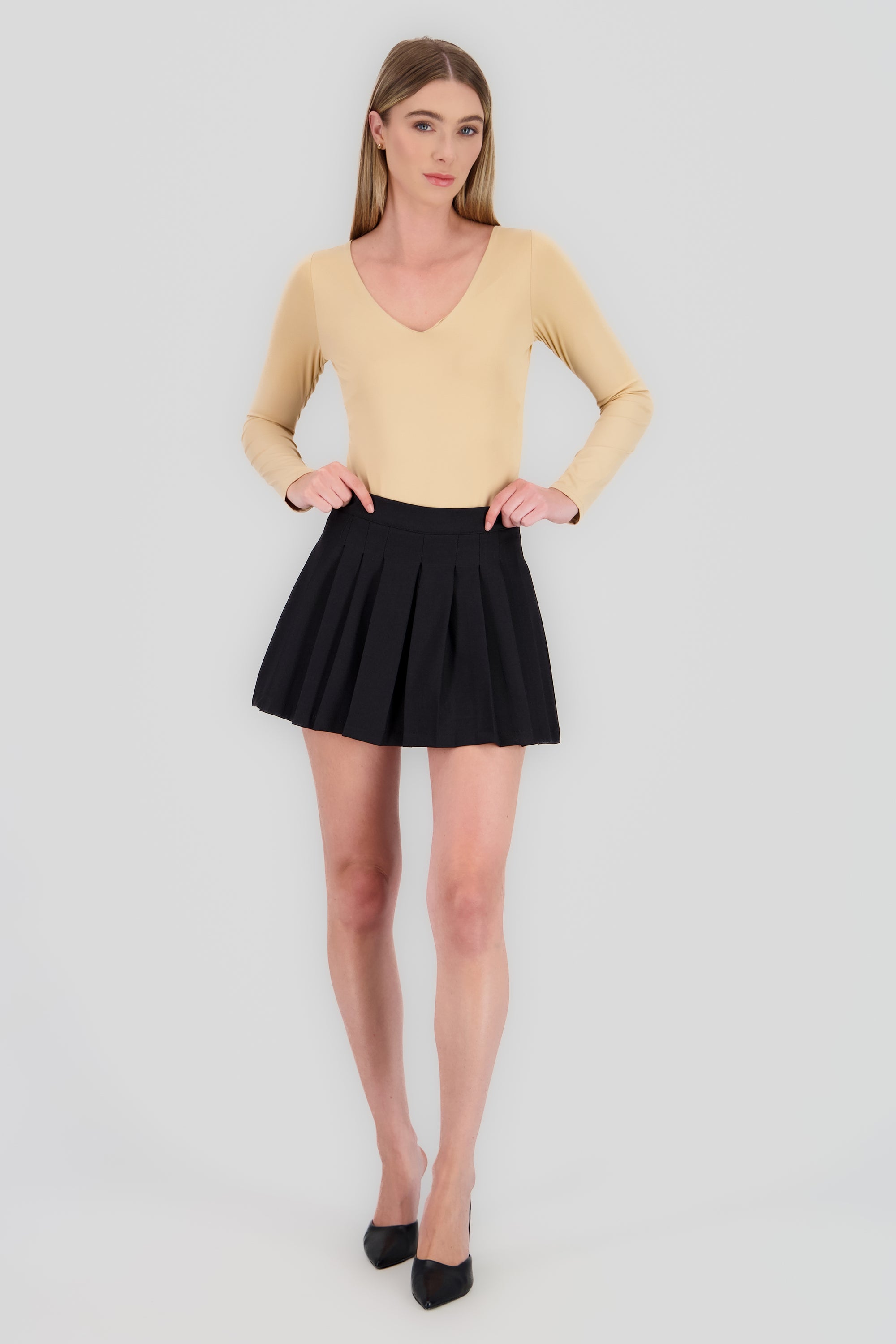 Falda mini tablas Hypsters NEGRO