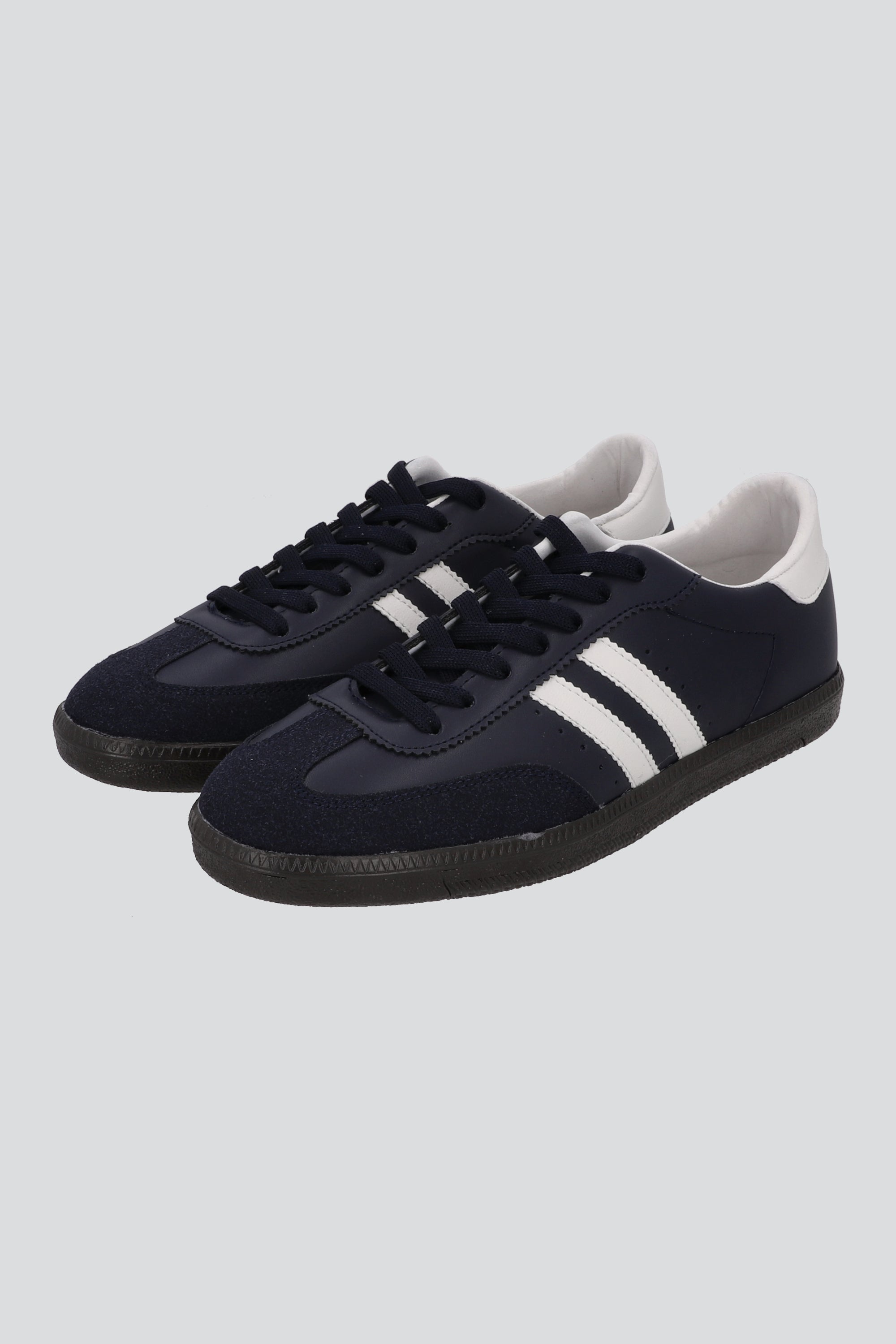 Tenis Dos Líneas Zigzags MARINO